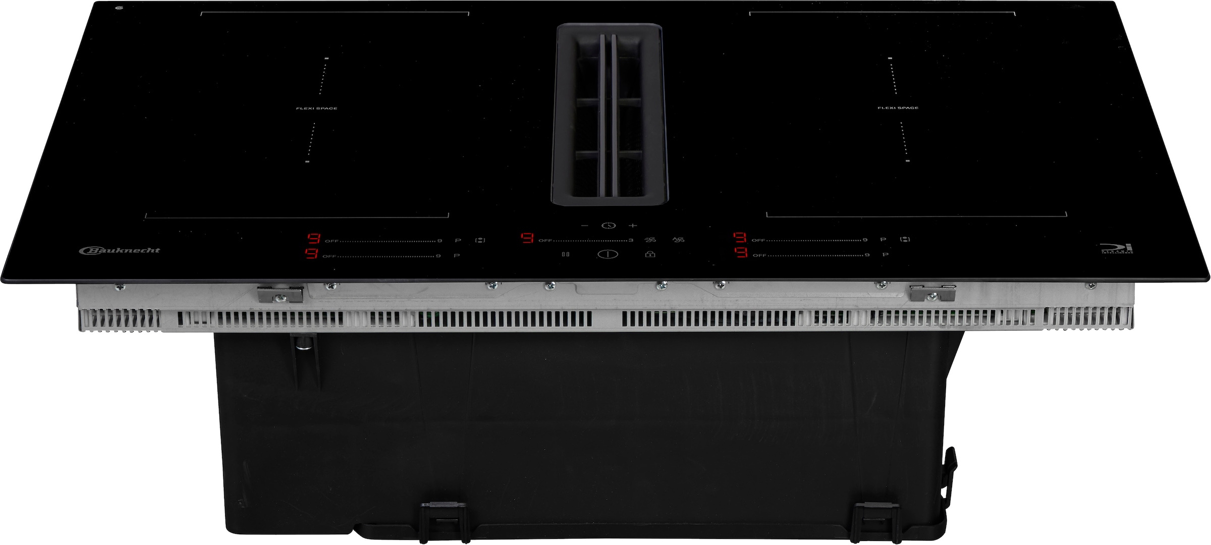 BAUKNECHT Kochfeld mit Dunstabzug »BVH80FFB01« Kochen mit integriertem Dunstabzug