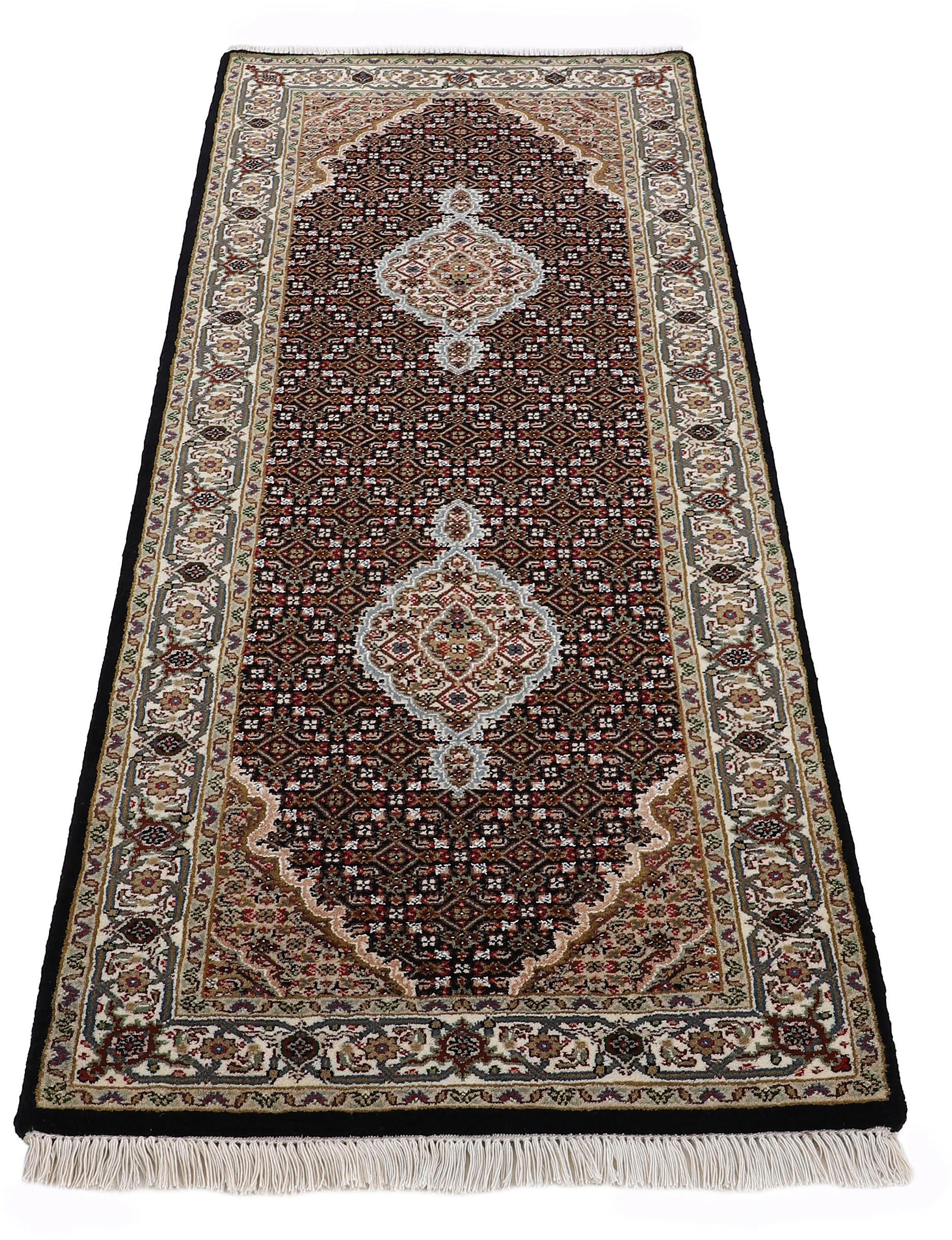 Woven Arts Orientteppich "Tabriz Mahi, auch als Läufer" rechteckig 15 mm Hö günstig online kaufen