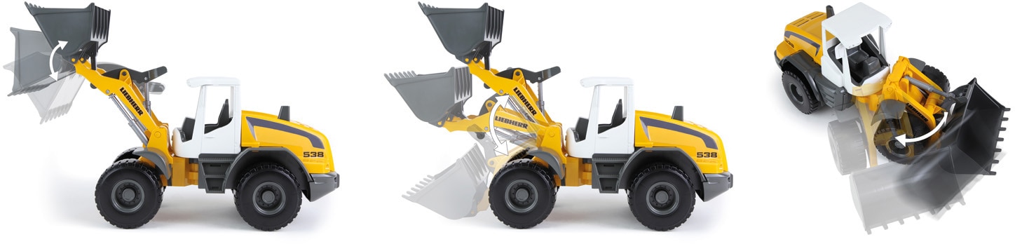 Lena® Spielzeug-Radlader »Worxx, Liebherr L538«, Made in Europe