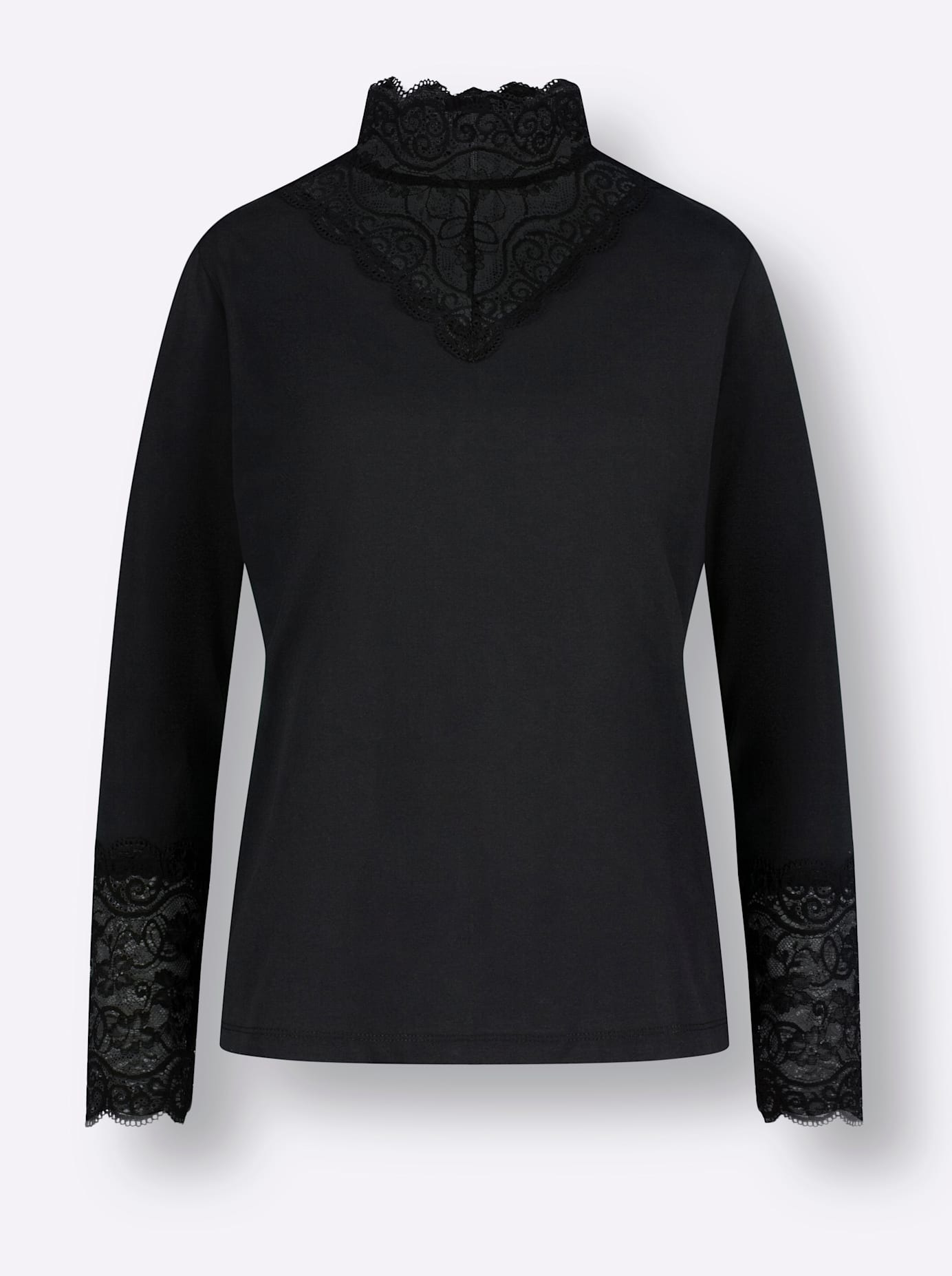 Classic Basics Stehkragenshirt »Stehkragen-Shirt«, (1 tlg.)