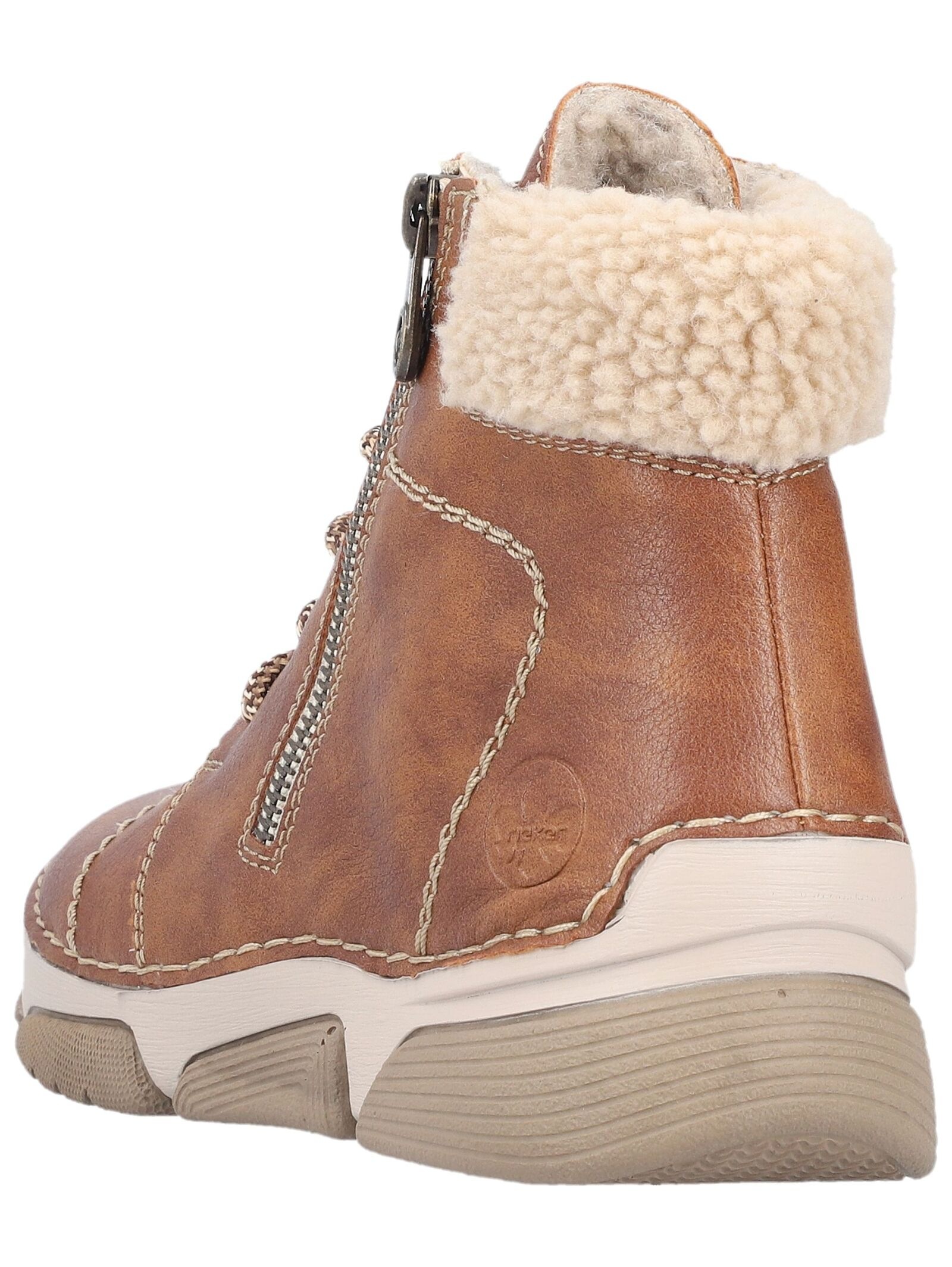 Rieker Schnürstiefelette »Rieker Stiefelette Lederimitat/Textil«