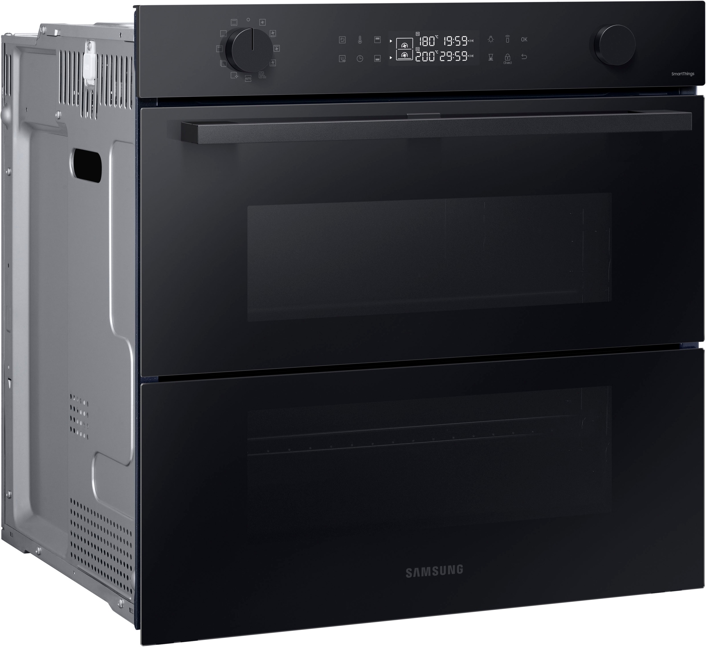 Samsung Einbaubackofen Serie 4 »NV7B45502AK/U1«, Pyrolyse-Selbstreinigung, Dual Cook Flex