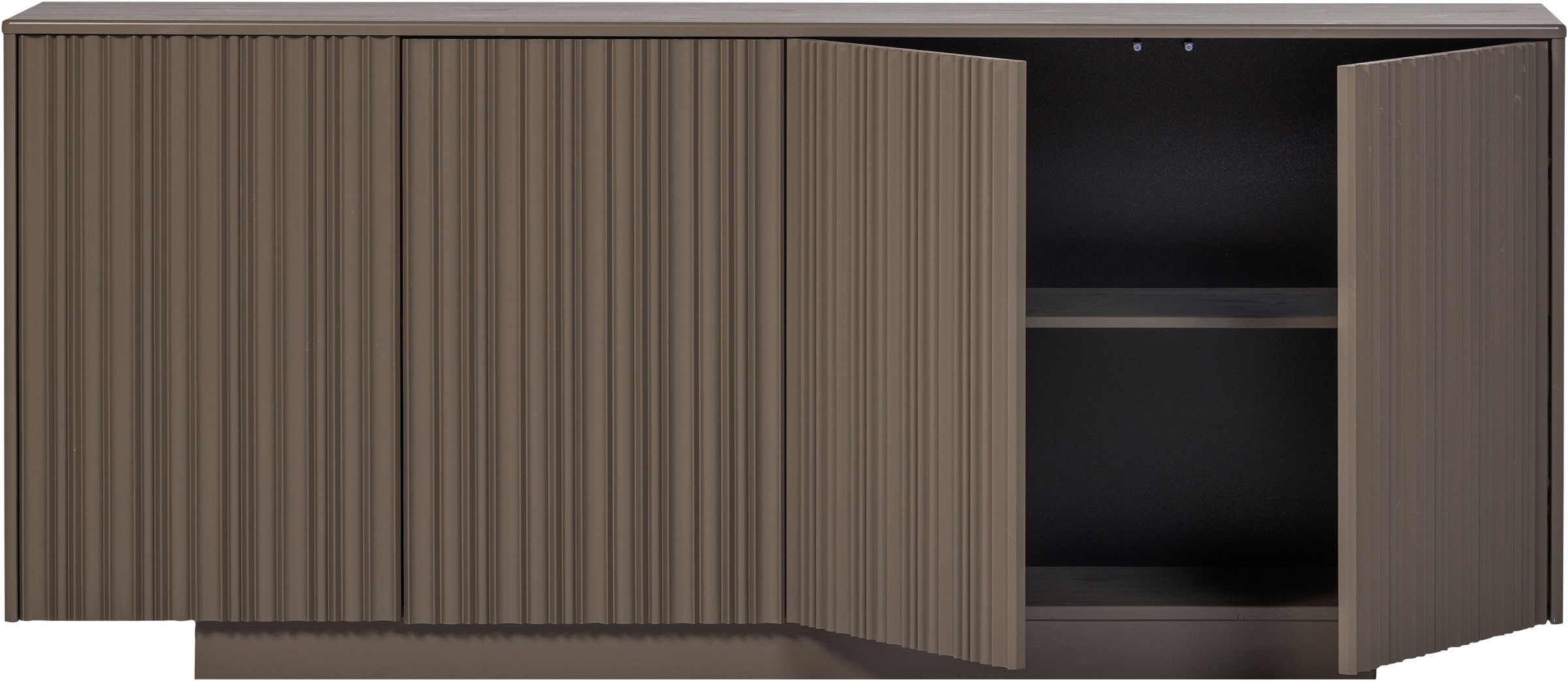 WOOOD Sideboard »Nova mit FSC®-Mix Massivkiefer und Dämpfung Funktion 200 x 40 x 85 cm« Tragkraft 15 kg pro boden, sichtbare Maserung, einfach zu montieren
