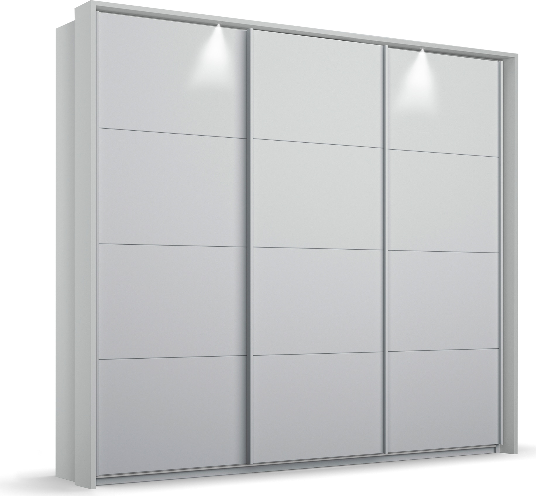 OTTO home Kleiderschrank "Mehrzweckschrank Aktenschrank Möbel Mietswohnung Schlafzimmer OTELI" Breiten 211/278/323/368 cm Höhen 214/233 cm, inkl. Passepartout optional mit Beleuchtung MADE IN GERMANY