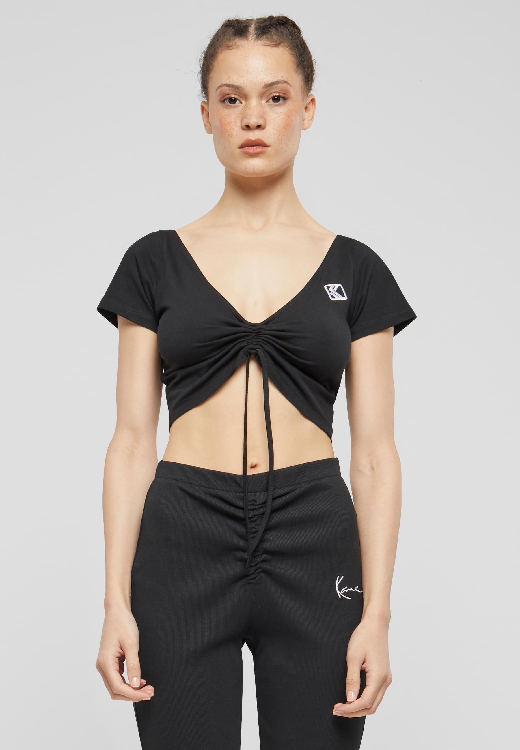 Karl Kani T-Shirt »Karl Kani Damen KW241-041-3 Karl Kani OG Gathering Crop Tee«, (1 tlg.)