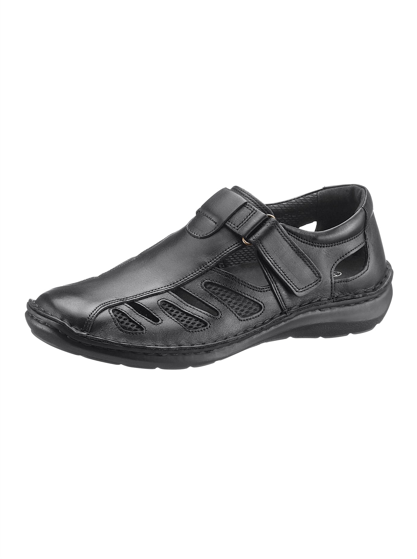 Herren Kletterschuh, Gr. 46, schwarz, Glattleder, Schuhe