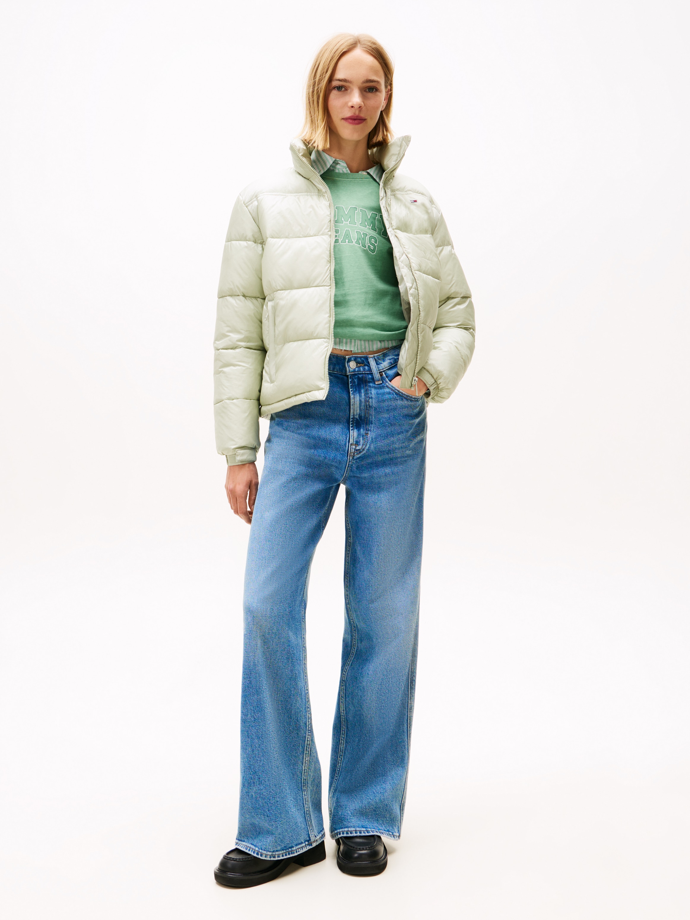 Tommy Jeans Steppjacke »TJW PCKBL HOOD ESS PUFFER EXT«