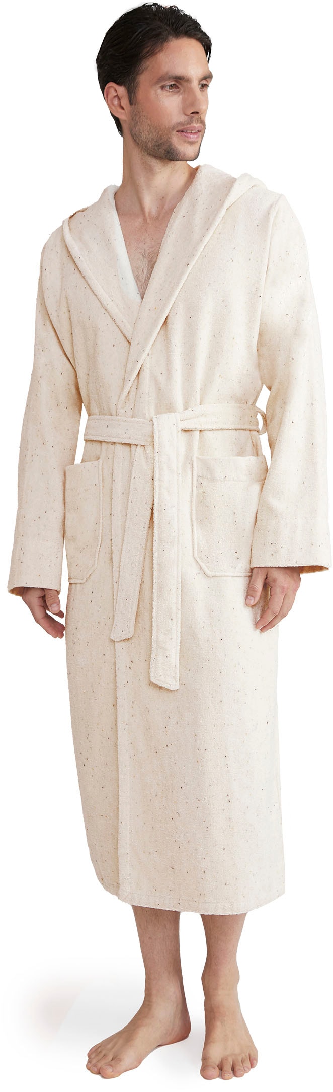 Möve Unisex-Bademantel »Calm Essence« 1 Stk. aus 100 % saugfähiger Premium Baumwolle (Airspin)