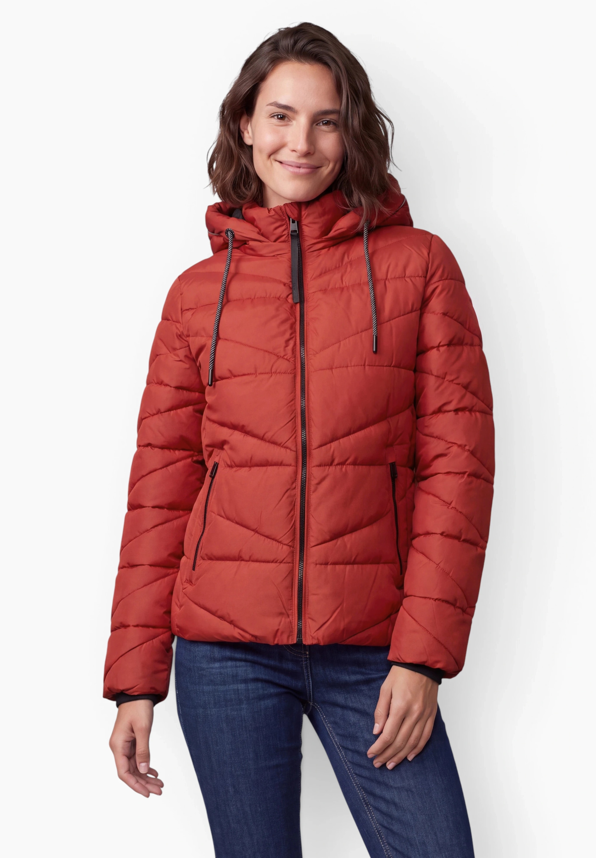 Cecil Steppjacke mit Kapuze mit Kapuze