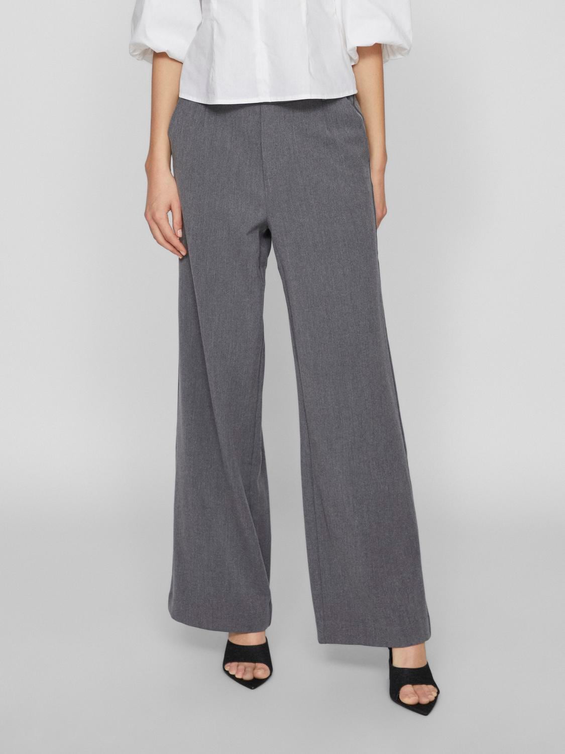 Vila Anzughose "VIVARONE HW WIDE PANT - NOOS" Materialmix, slim fit günstig online kaufen