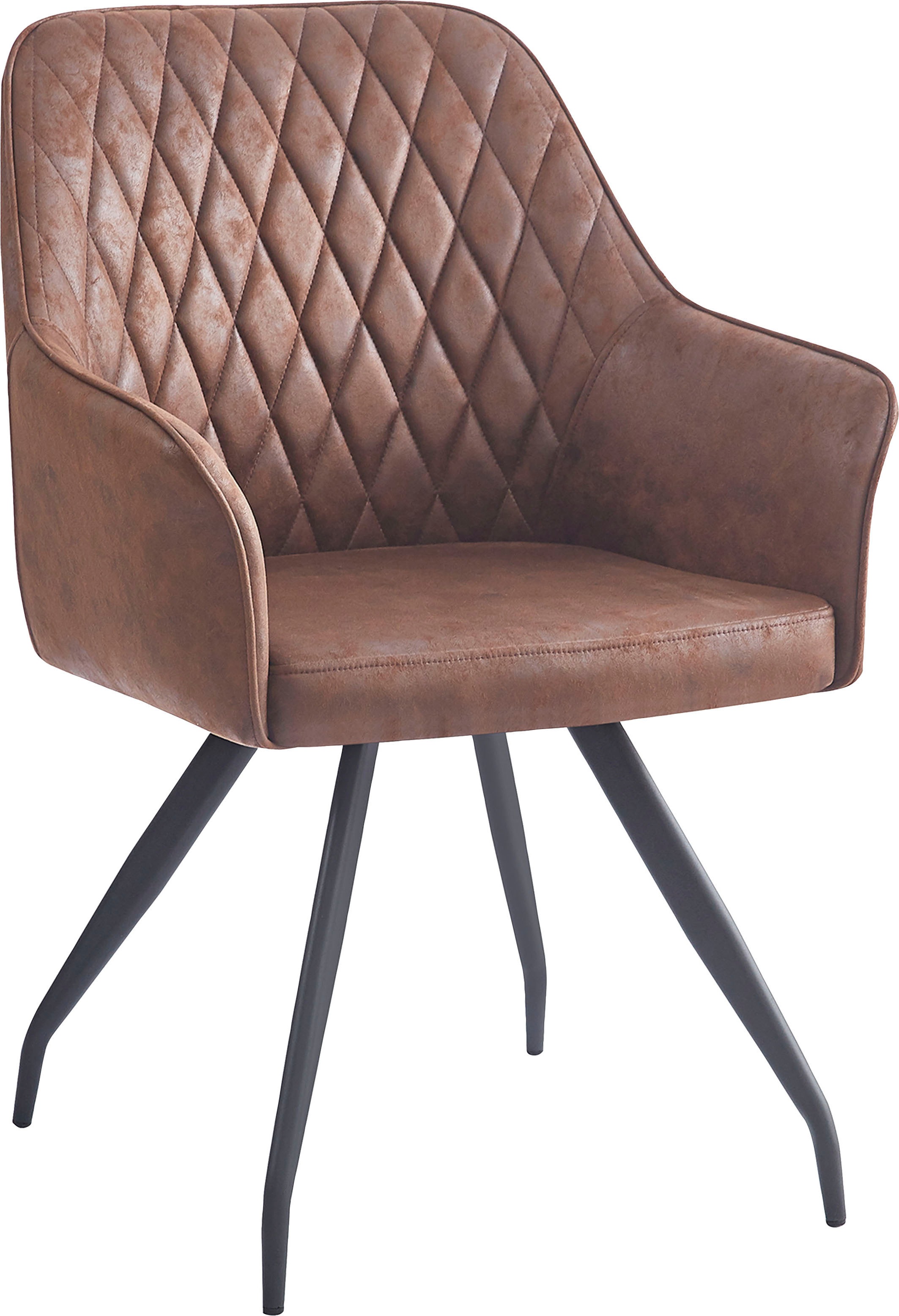 Kayoom Polsterstuhl "Stuhl Amber 225, Eleganter Stuhl mit Steppung", 1 St., günstig online kaufen