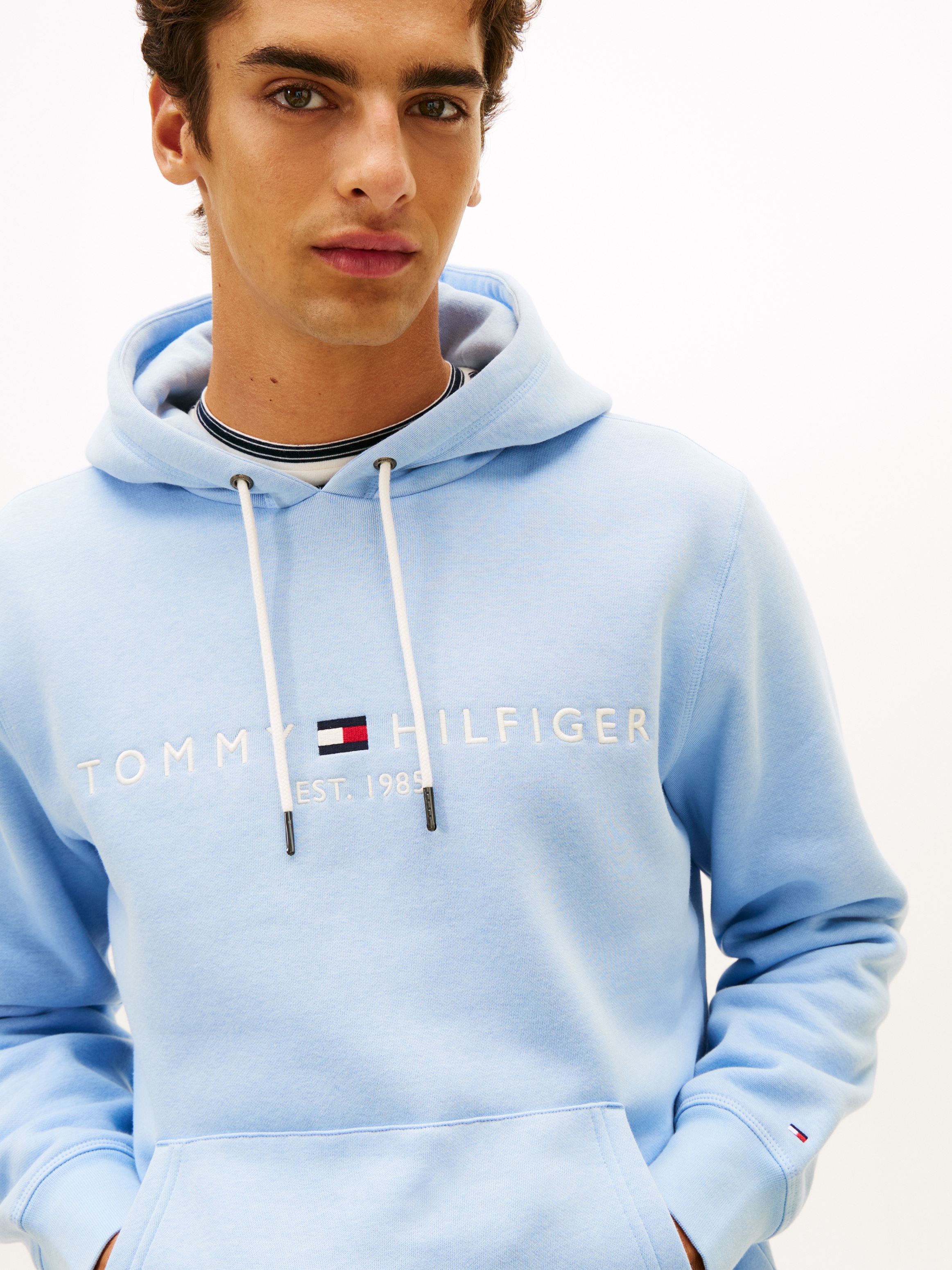 Tommy Hilfiger Kapuzensweatshirt "TOMMY LOGO HOODY mit Kapuze und Känguruta günstig online kaufen