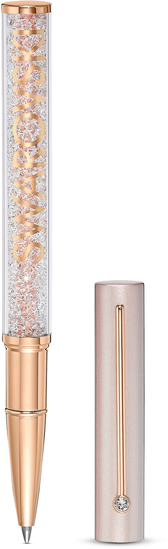 Swarovski vergoldet, | 5568759« Kugelschreiber Rosé »Crystalline Gloss, rosa, BAUR