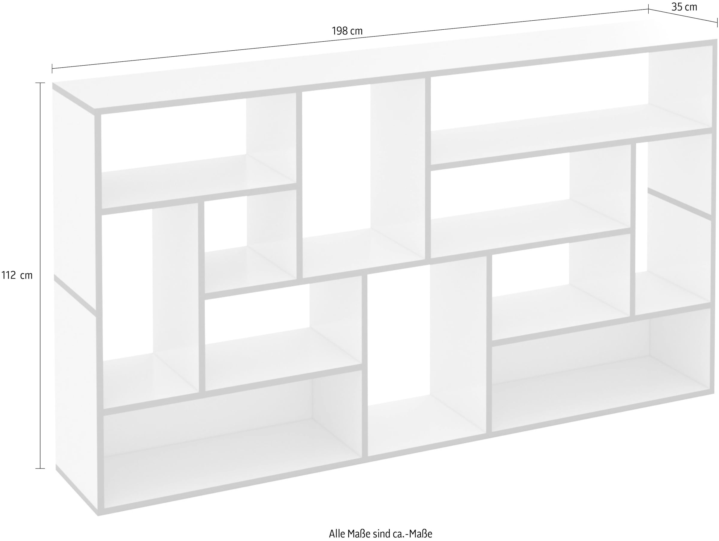 side«, Tojo 198/200 | Keine BAUR »hanibal Mehrzweckregal Schrauben notwendig, Breite/Höhe: cm