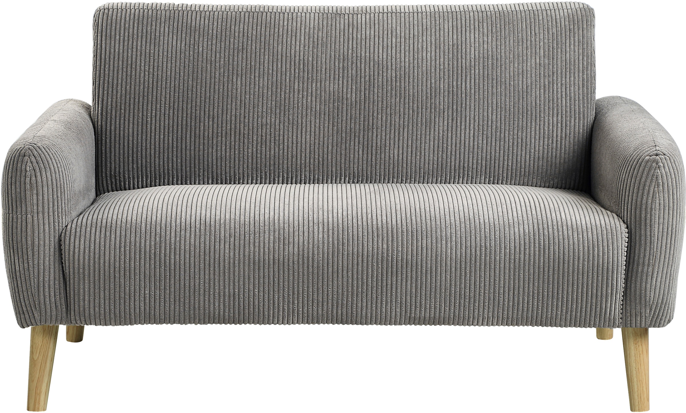 OTTO home 2-Sitzer "Moby" mit Federkern, kleiner Tasche und in modernem Cordbezug