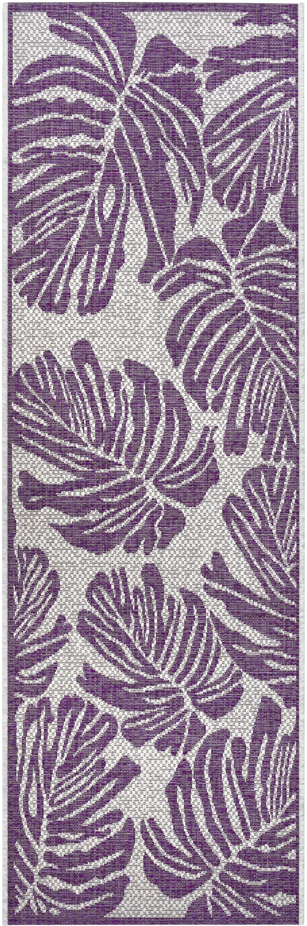 NORTHRUGS Läufer »Monstera«, rechteckig, 4 mm Höhe, Dank des sorgfältig ausgewählten Materials aus 100% Polypropylen.
