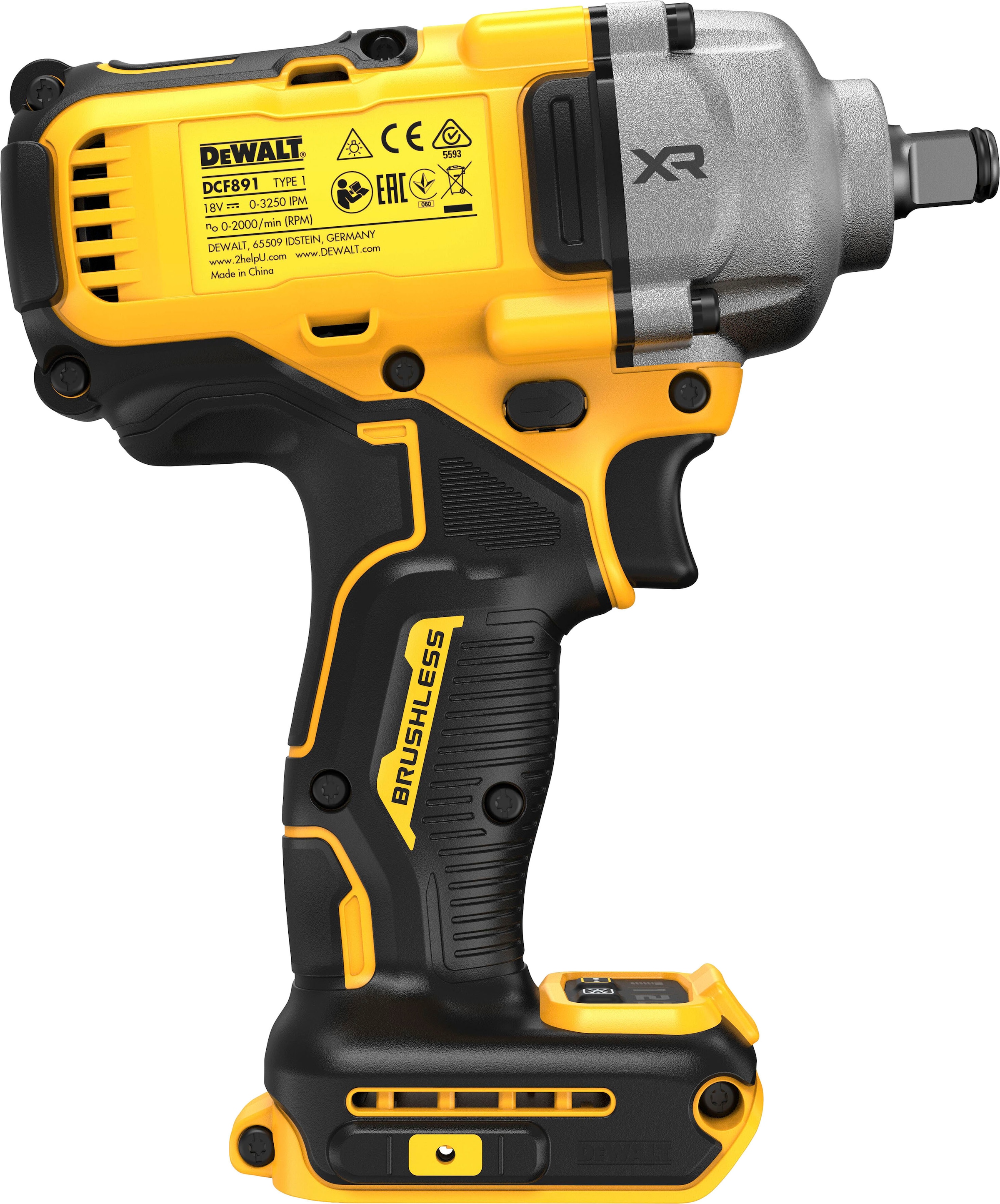 DeWalt Akku-Schlagbohrschrauber »DCF891NT-XJ«, Basisversion (ohne AKKU &  Netzteil) | BAUR