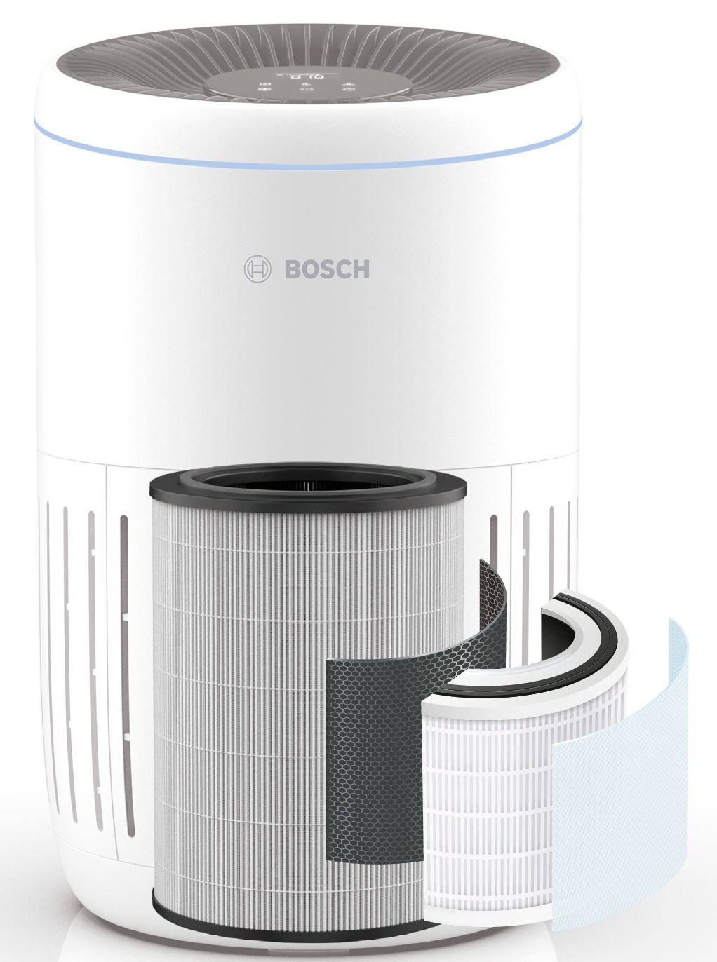 BOSCH Kombifilter "3-in-1 HEPA Filter mit Hocheffizienter Aktivkohlefilter" günstig online kaufen