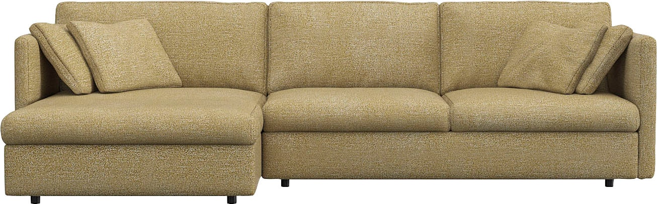 FLEXLUX Ecksofa "Lovane", Weich & anschmiegsam, große Sitztiefe auf Kaltsch günstig online kaufen