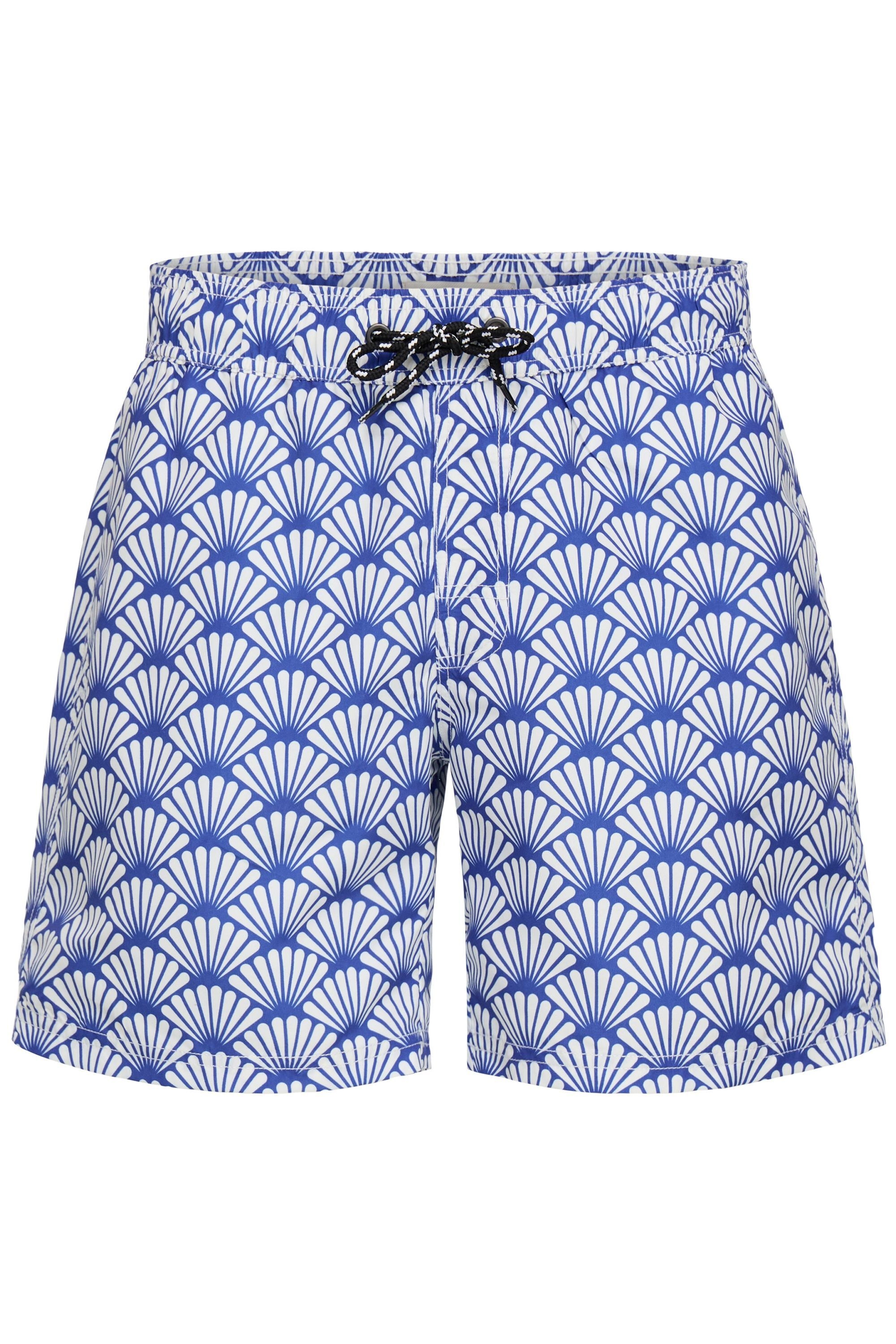 Blend Badeshorts "BHRadcliff Retro" Modische Badehose mit All-Over Muster günstig online kaufen