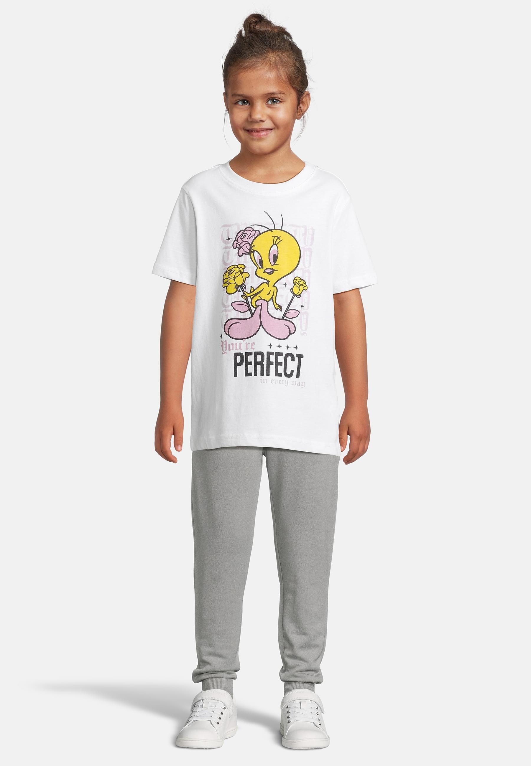 MisterTee T-Shirt »MisterTee T-Shirt & Hoody 2 Pack - Tweety & Lola Bunny«, (1 tlg.)