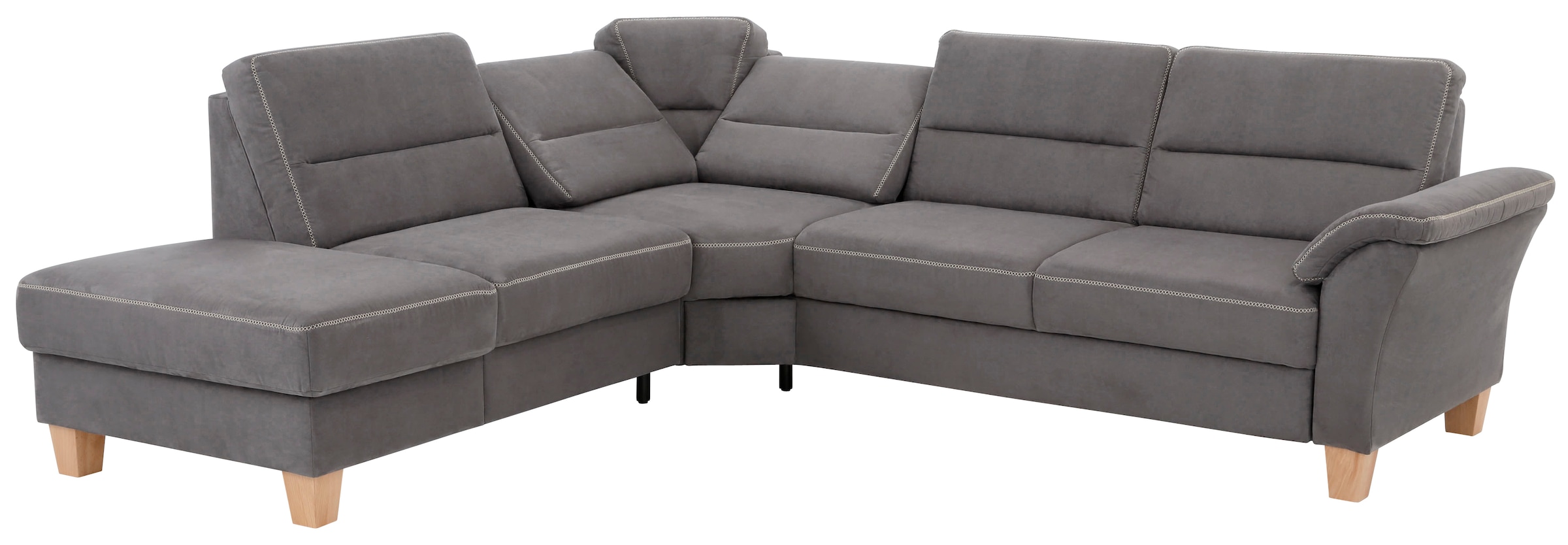 Home affaire Ecksofa »Soleo L-Form«, komfortabel durch Trapezecke mit Relaxfunktion, auch mit Bettfunktion