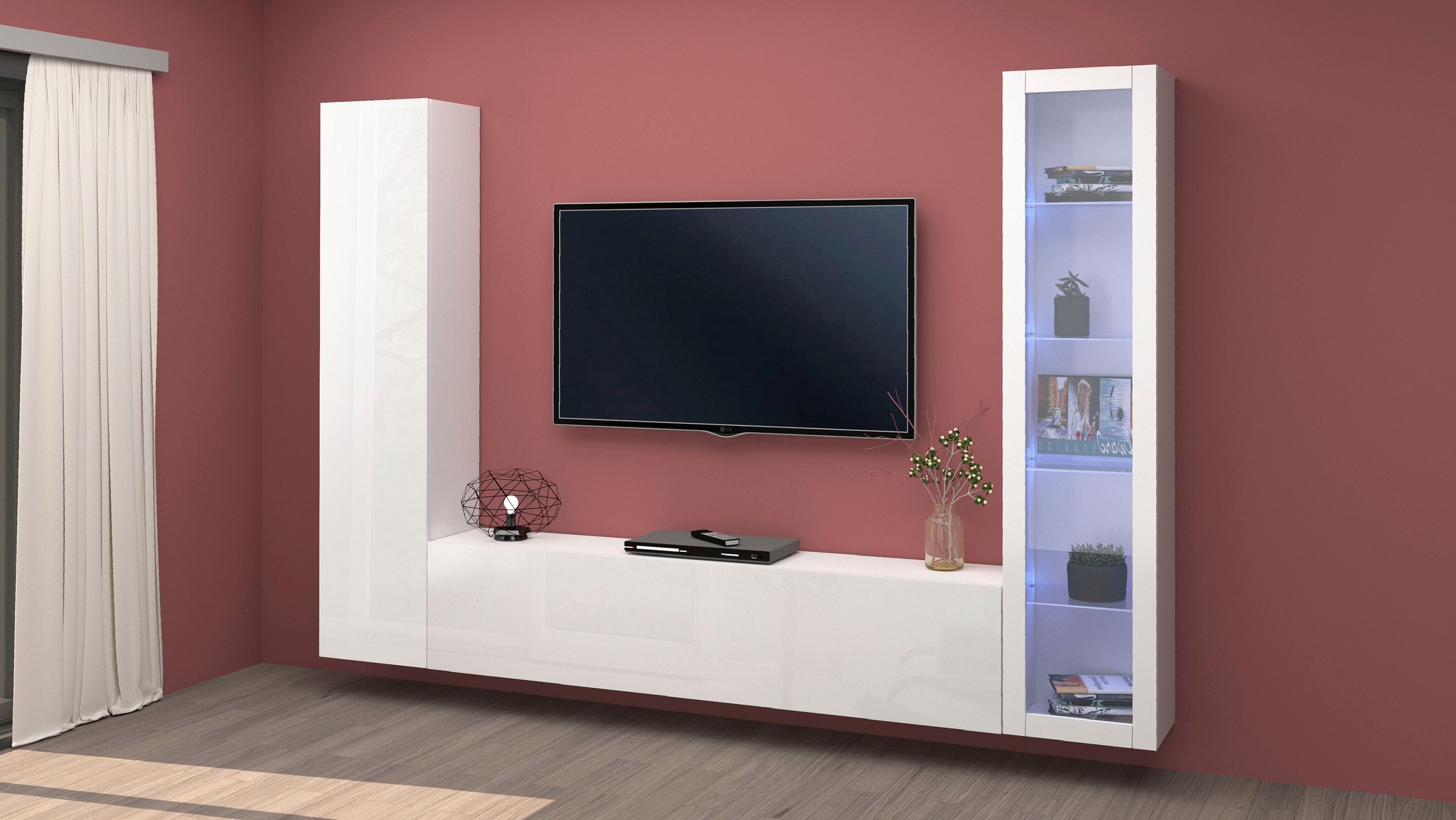 INOSIGN Wohnwand "Maruska" 1 Stk. tlg. günstig online kaufen