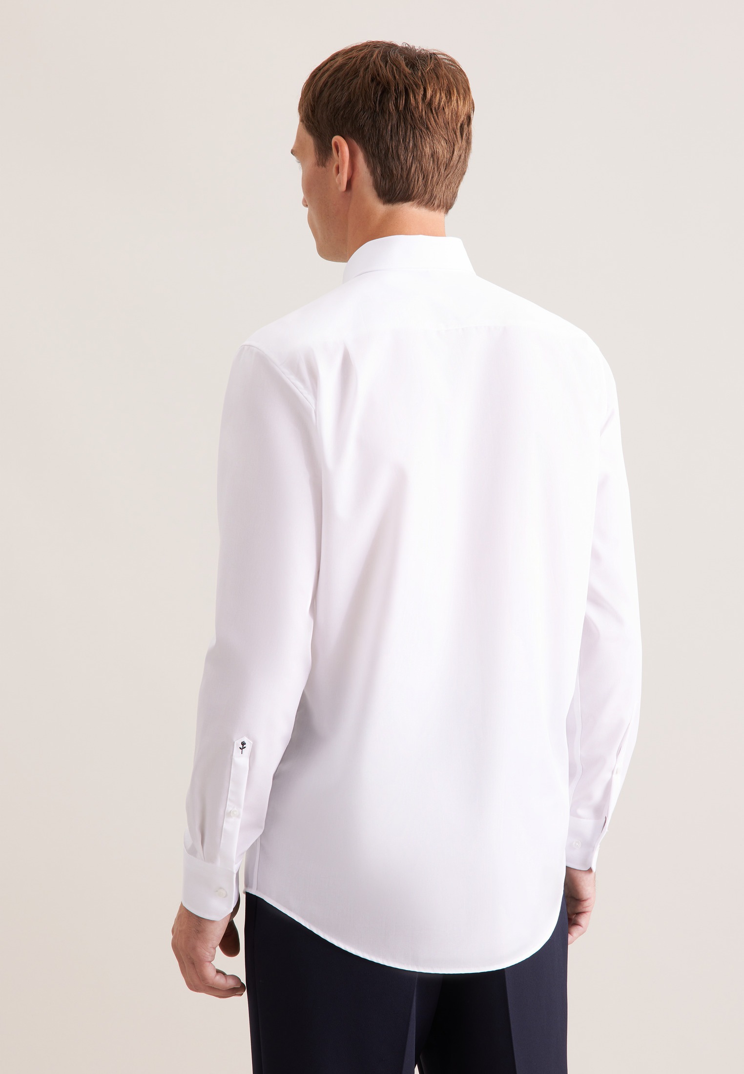 seidensticker Businesshemd "Schwarze Rose" Regular 1/1 Button-Down-Kragen U günstig online kaufen