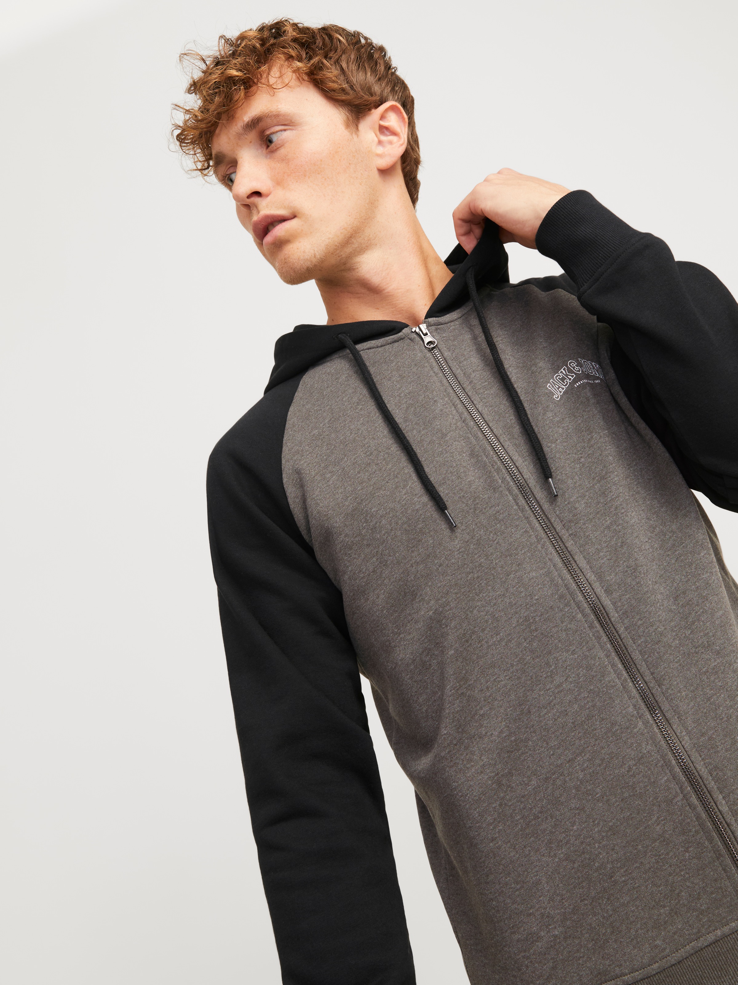 Jack & Jones Kapuzensweatjacke »JJRICKY SWEAT ZIP HOOD«