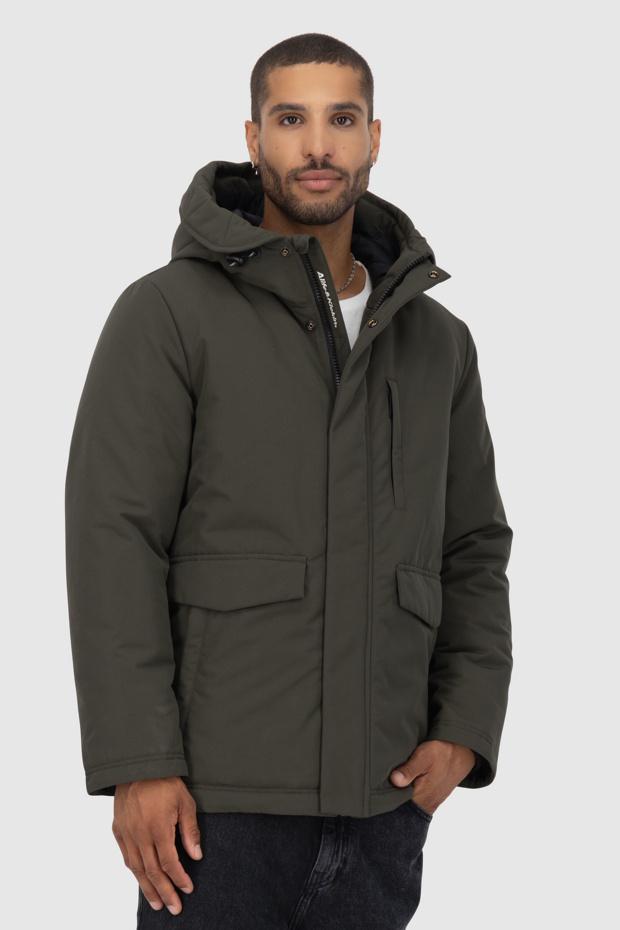 Alife & Kickin Winterjacke »Herren NilasAK A«, robuste Jacke aus wasserabweisenden Material und insgesamt 6 Taschen
