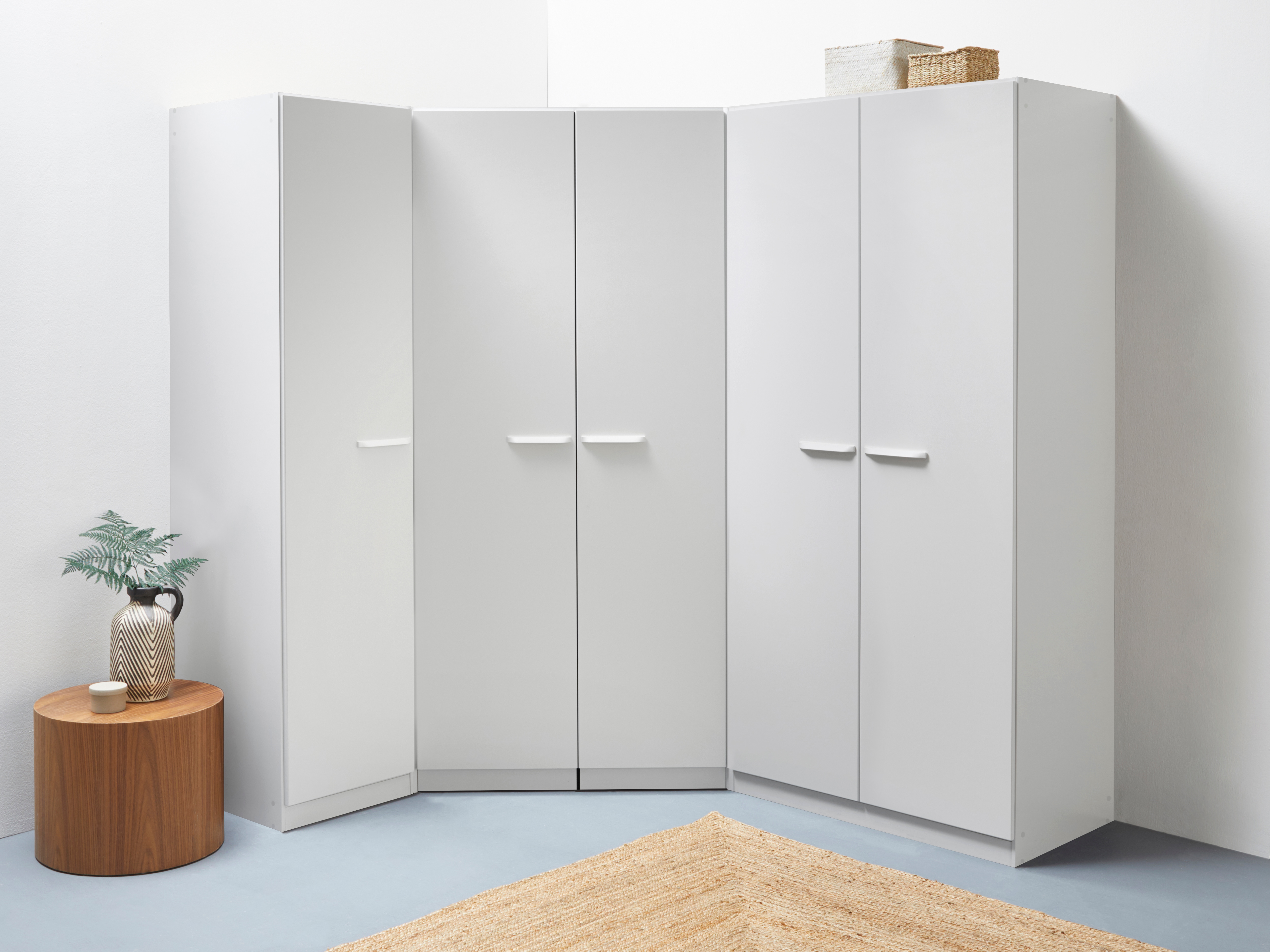 rauch "Kleiderschrank Schrank Garderobe Wäscheschrank VANDOR" Set