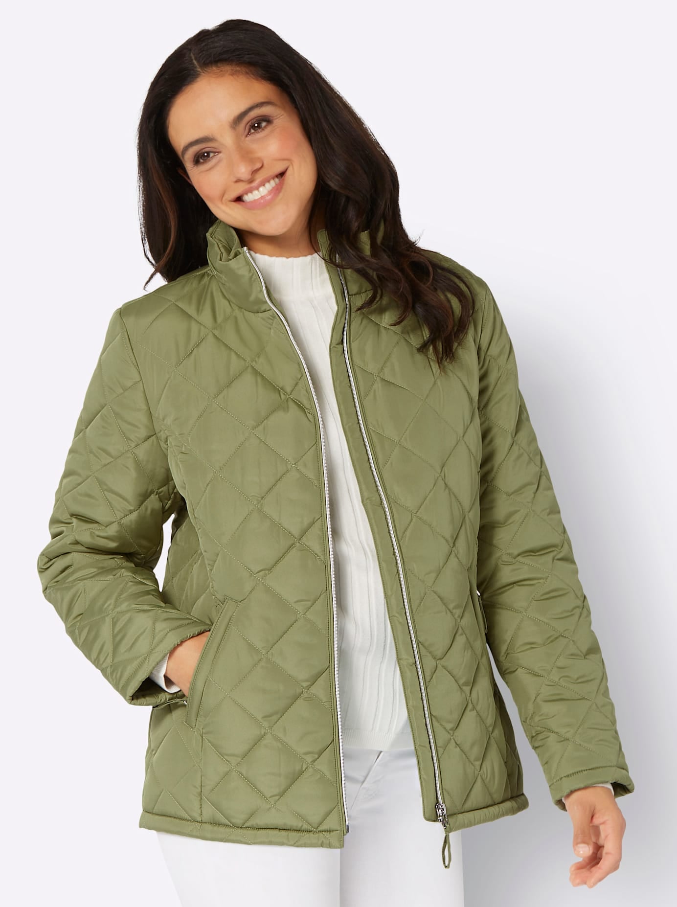 Inspirationen Steppjacke, mit Kapuze