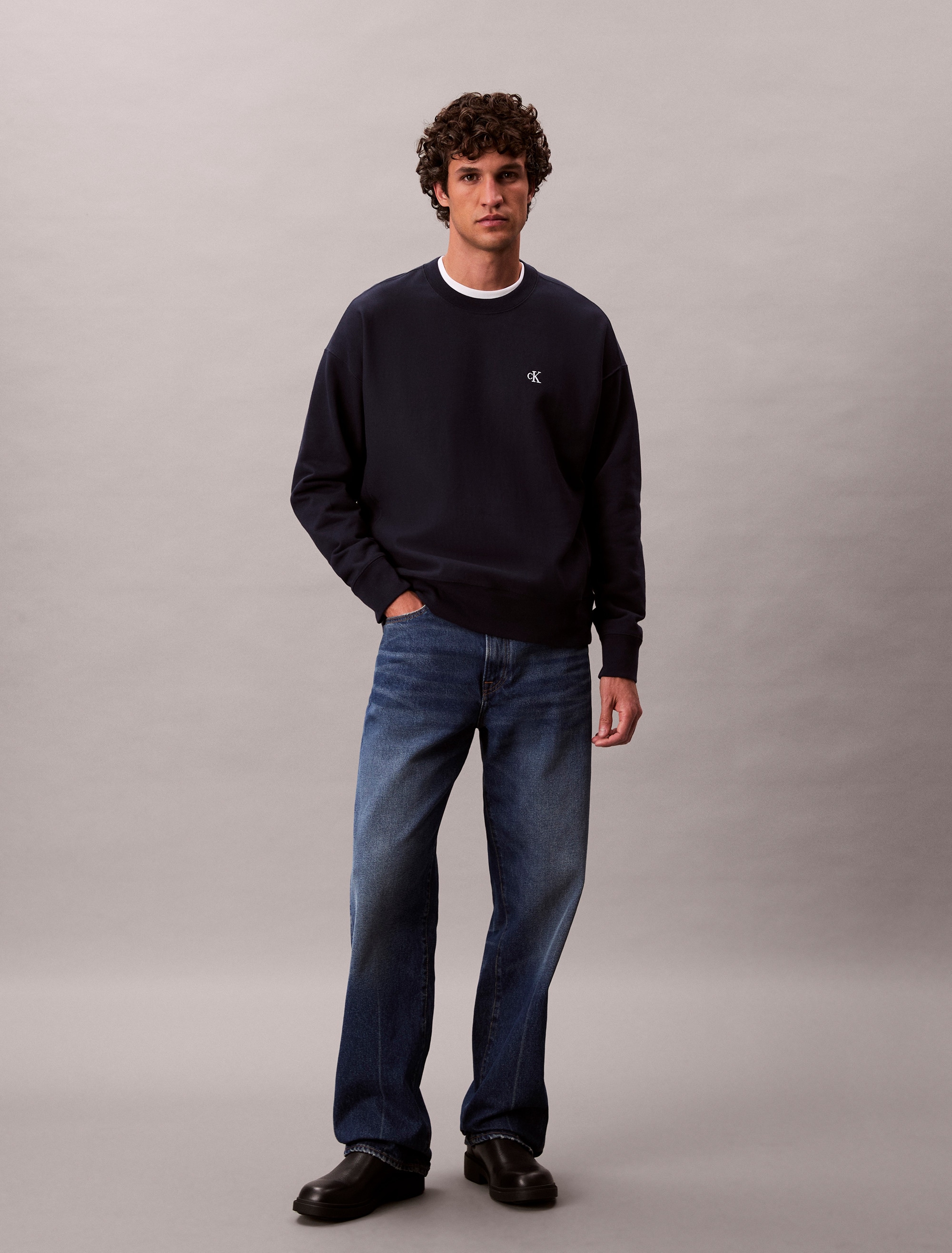 Calvin Klein Jeans Sweatshirt, regular fit, Rundhalsausschnitt