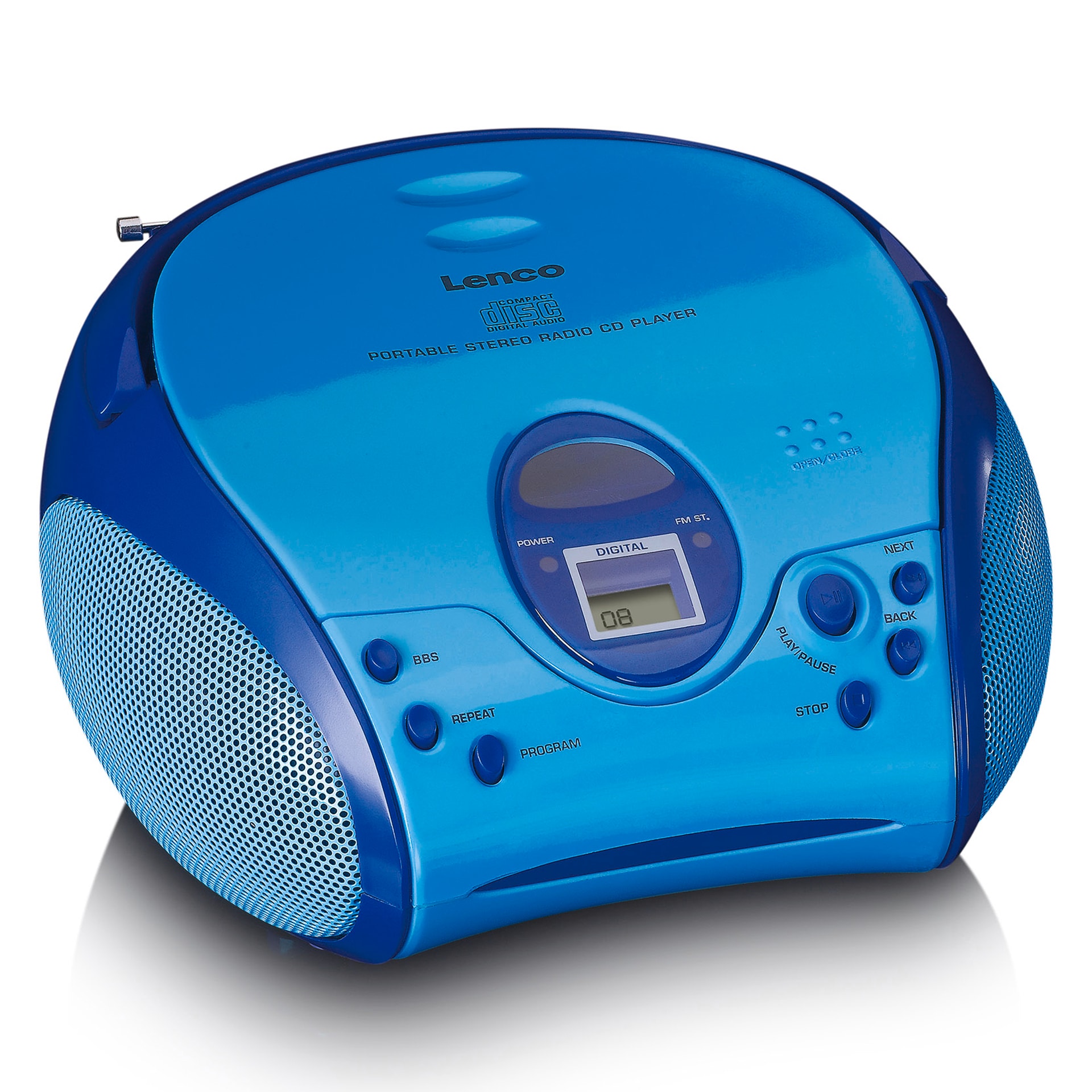 CD FM-Tuner) (Bluetooth Boombox »SCD-24 mit Lenco Stickern«, BAUR radio und FM Boombox Player, |