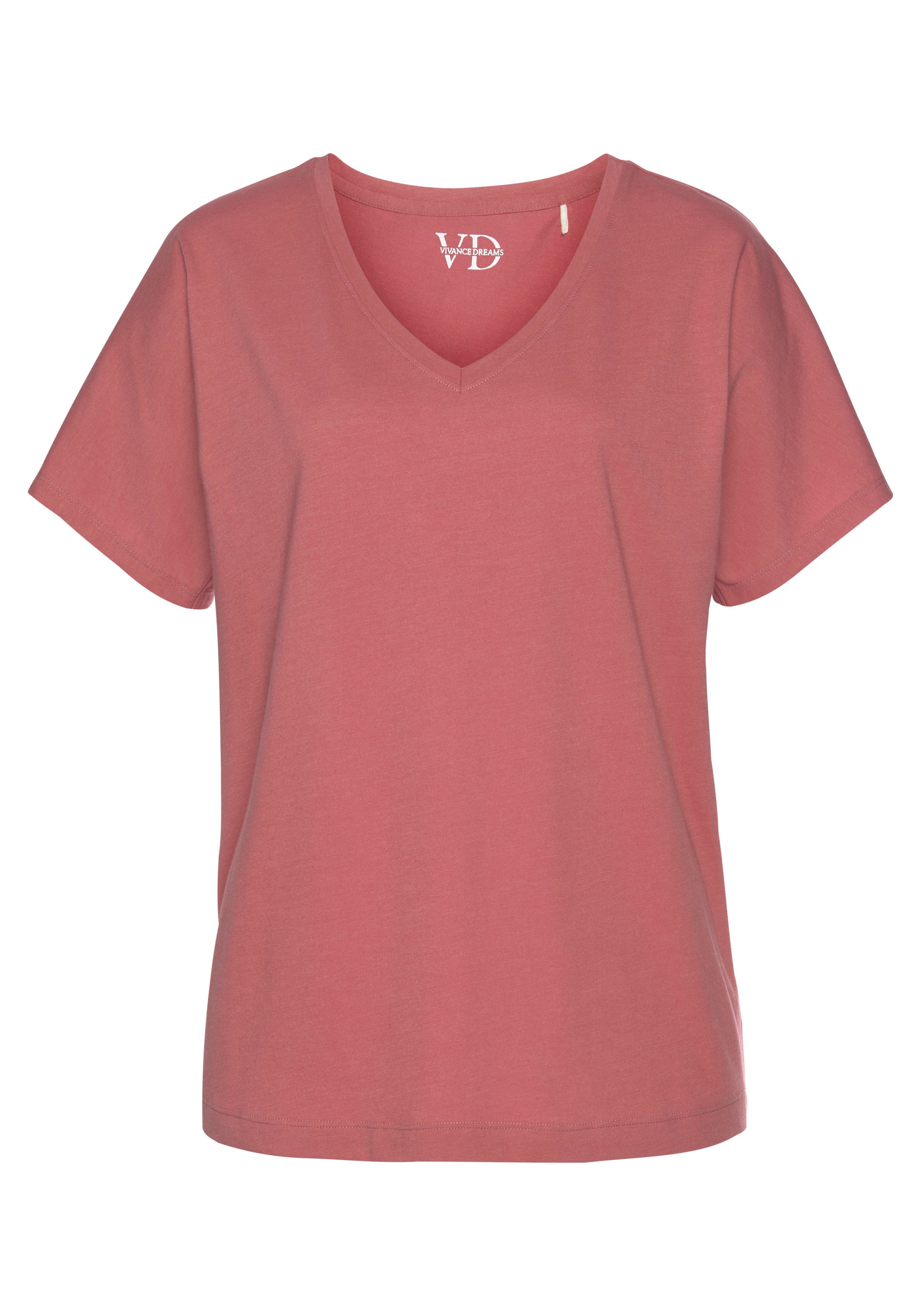 Thumbnail - Vivance Dreams Shorty 2 Stk. tlg., Elastischer Bund in Smok-Optik