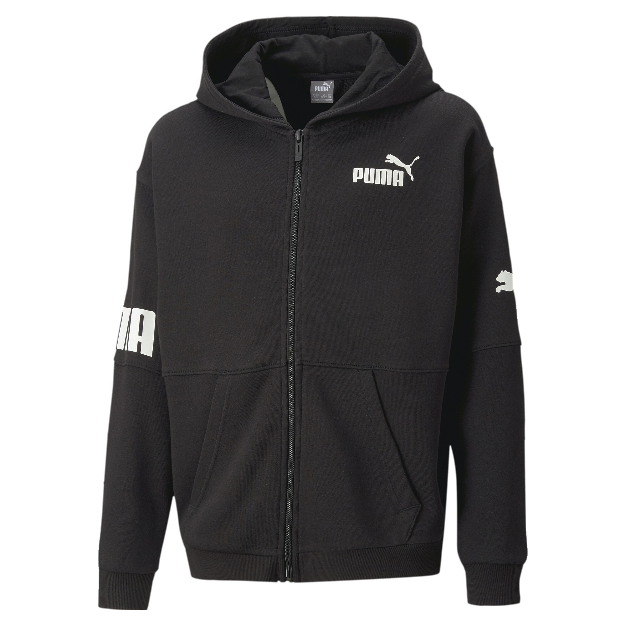 PUMA Sweatshirt »PUMA Power Reißverschluss-Hoodie Jugendliche«