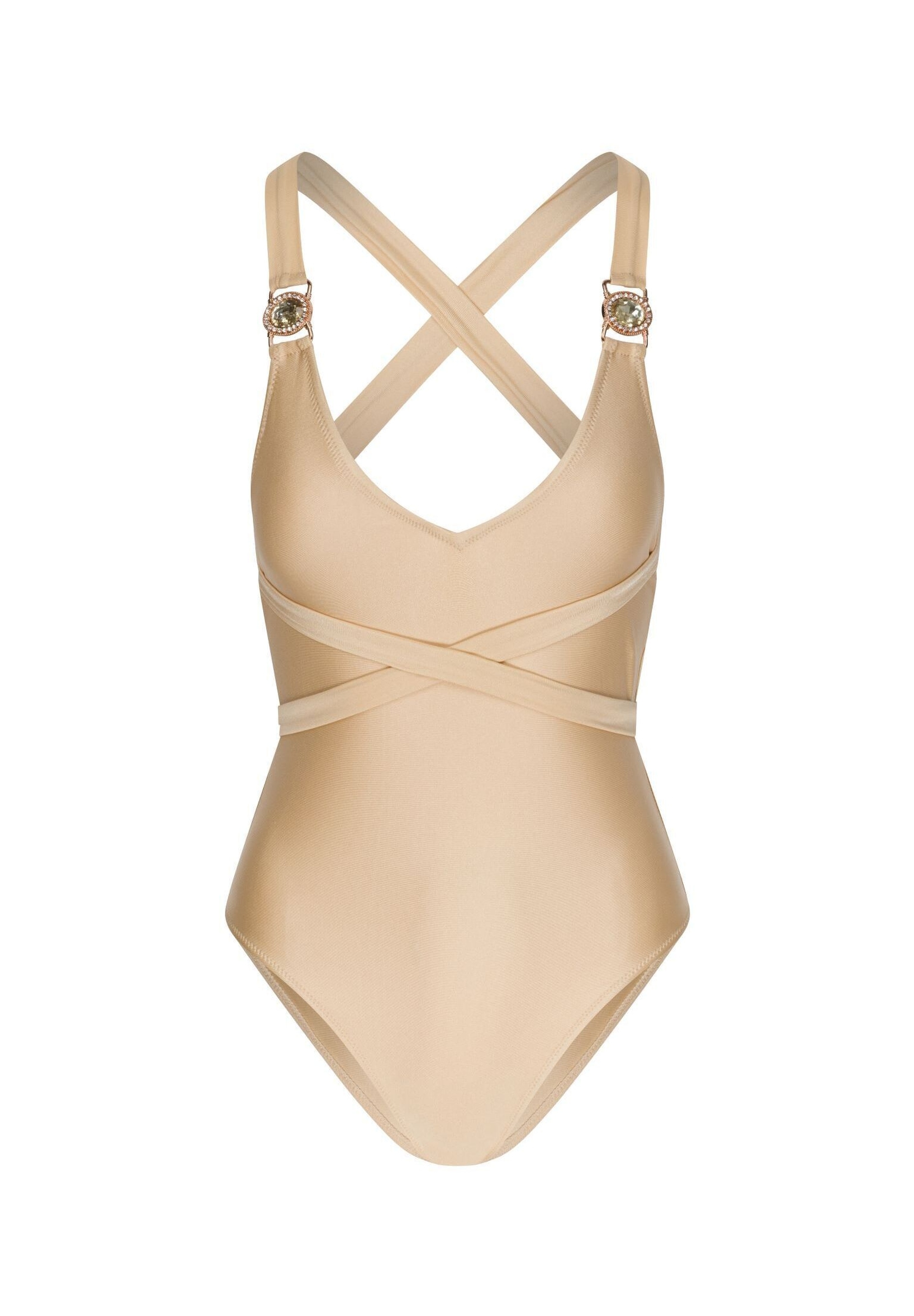 Moda Minx Badeanzug "Amour" 1 Stk. mit tollem Steinbesatz