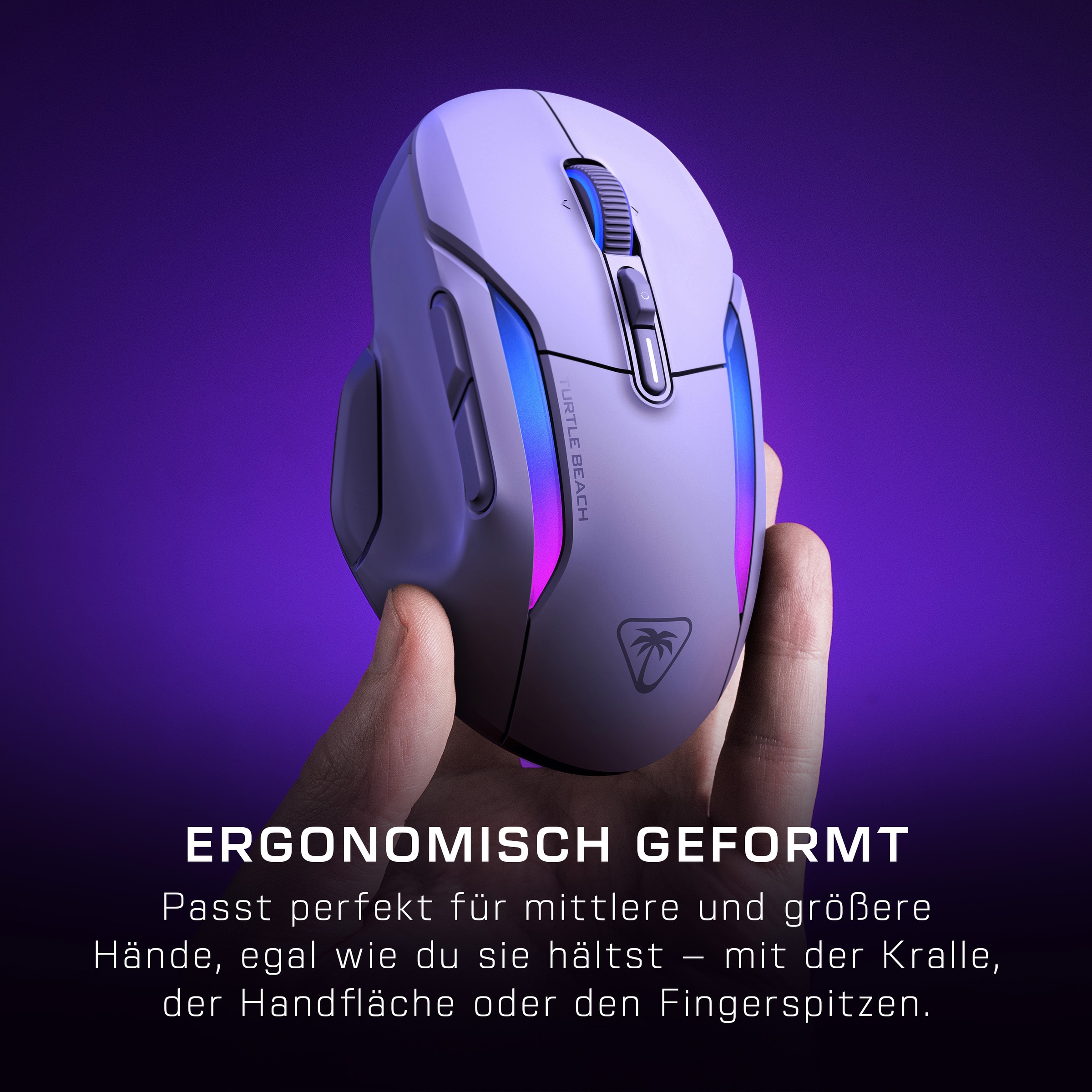 Turtle Beach Gaming-Maus »Kone II Air«, Bluetooth-Funk