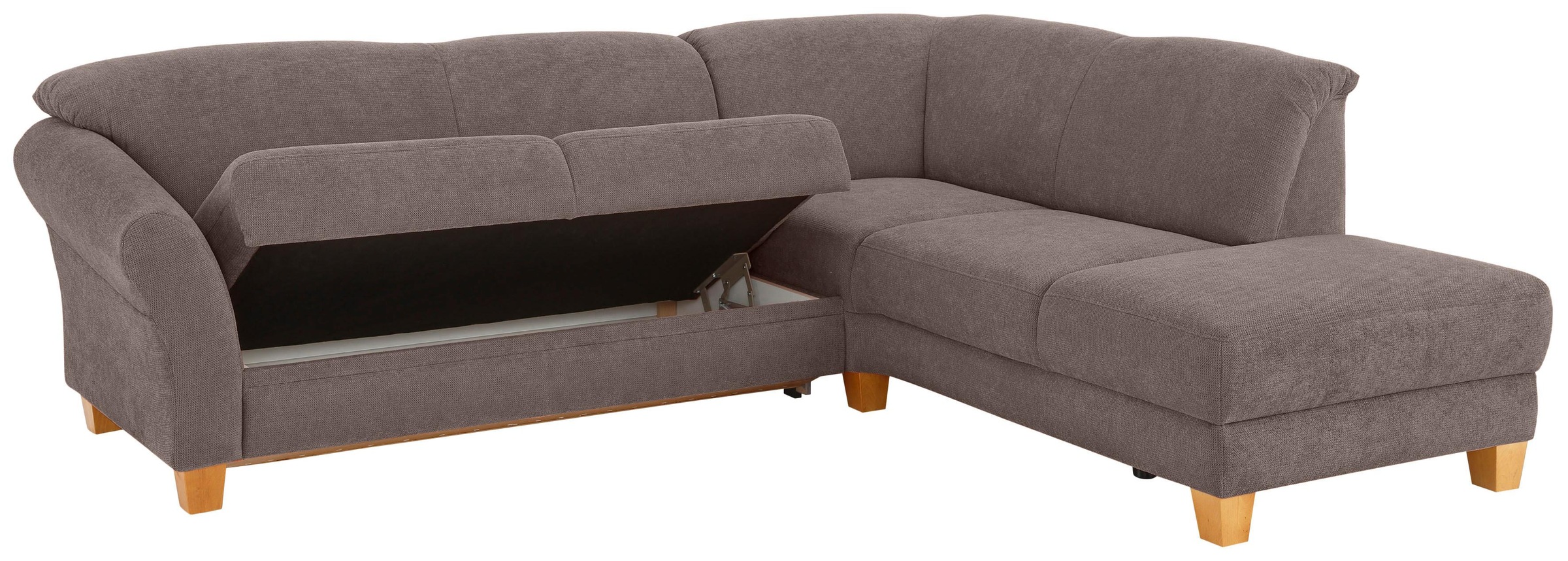 Thumbnail - Home affaire Ecksofa "Gotland L-Form", wahlweise mit Sitztiefenverstellung + Bettkasten