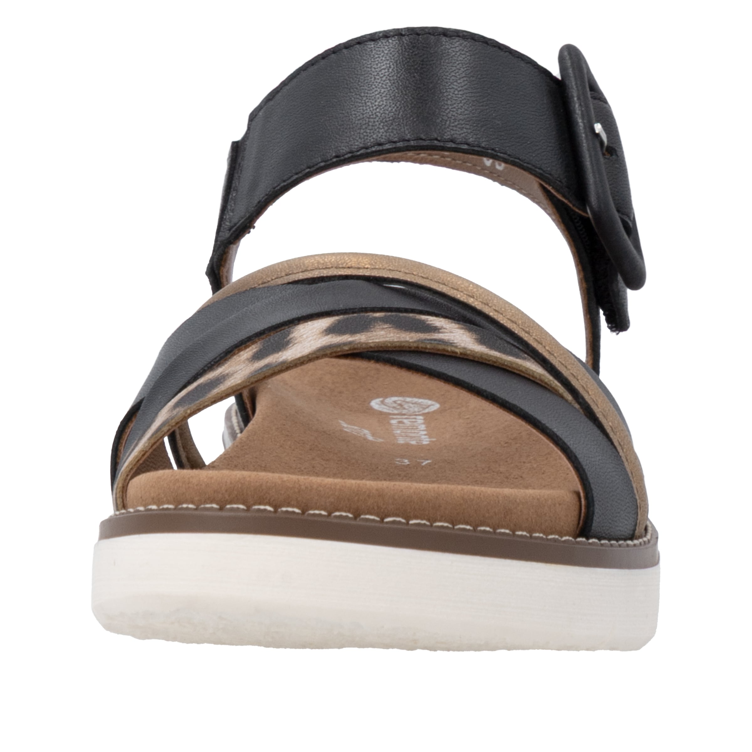 Remonte Sandale  Sommerschuh, Sandalette mit Softfußbett und Klettverschluss