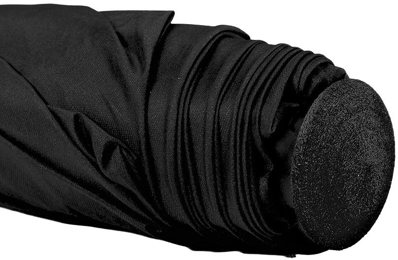 EuroSCHIRM® Taschenregenschirm »light trek® ultra, schwarz«, besonders leicht, kompakte Größe