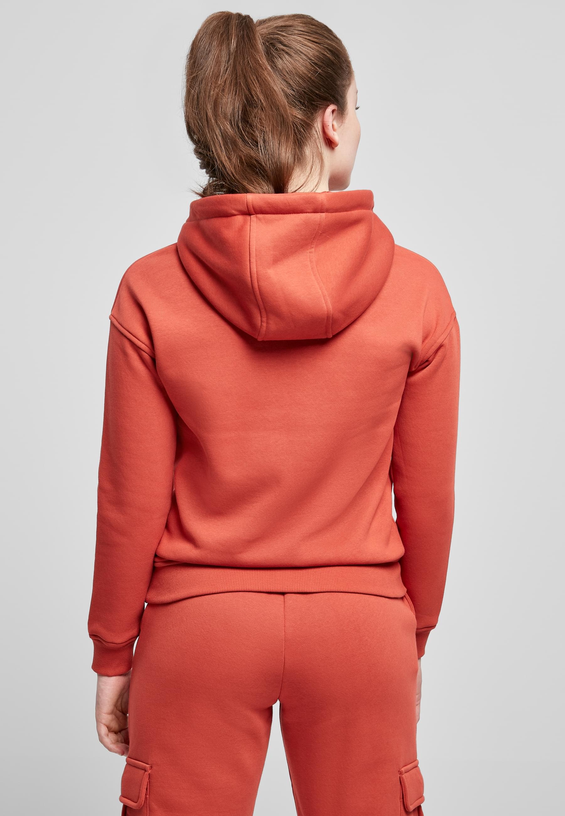 URBAN CLASSICS Rundhalspullover »Urban Classics Damen Ladies Hoody«, (1 tlg.)