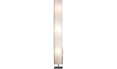 SalesFever Stehlampe »Theodor«, 3 flammig-flammig, Plissee Lampenschirm, verchromtes... kaufen