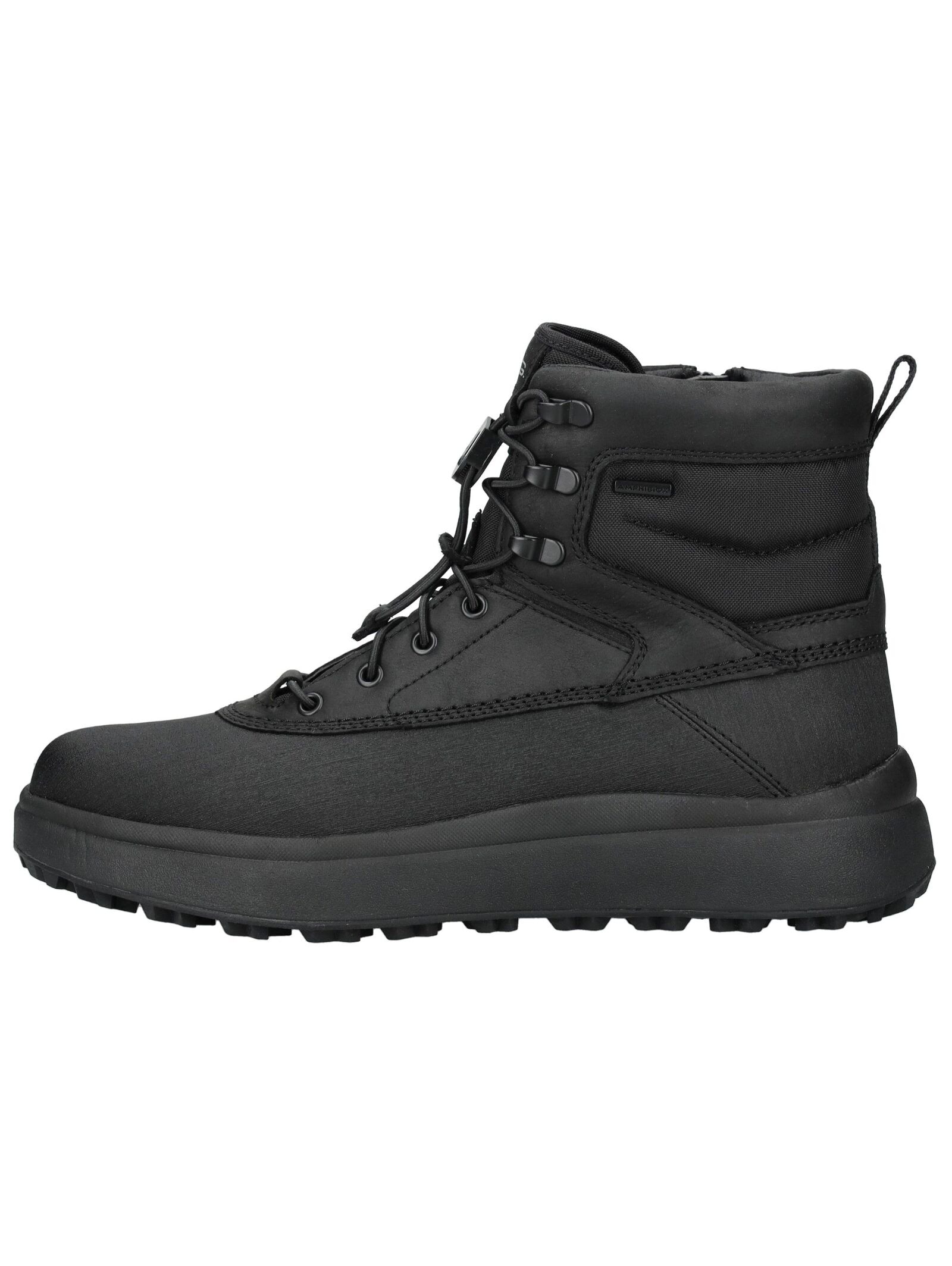 Geox Schnürstiefelette »Geox Stiefelette Leder/Textil«