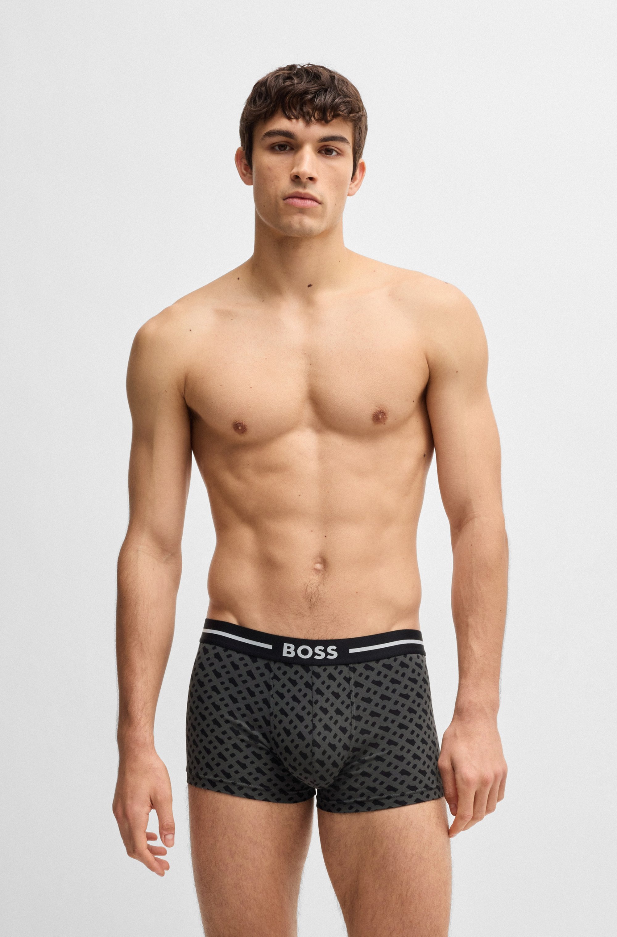 BOSS Trunk "Trunk 3P Bold Design", (Packung, 3 St., 3er), mit BOSS Schriftz günstig online kaufen