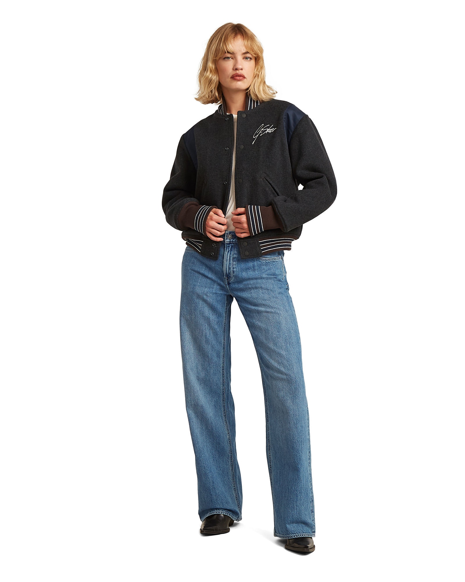 G-STAR Bomberjacke »Cropped Varsity Bomber Jacket«