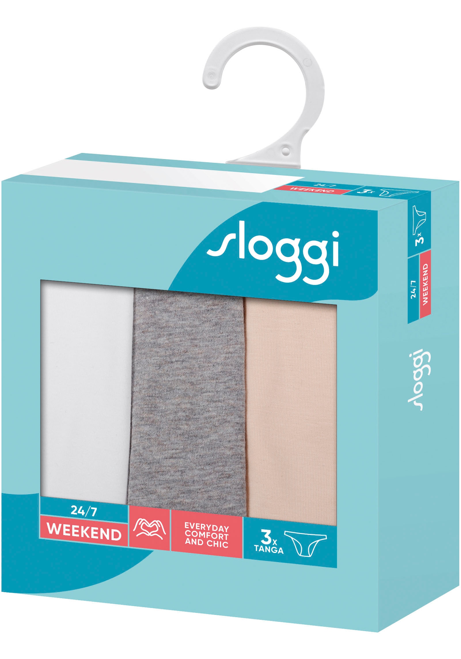 Sloggi Slip »24/7 Weekend BAUR | (3 C3P«, St.) Tanga