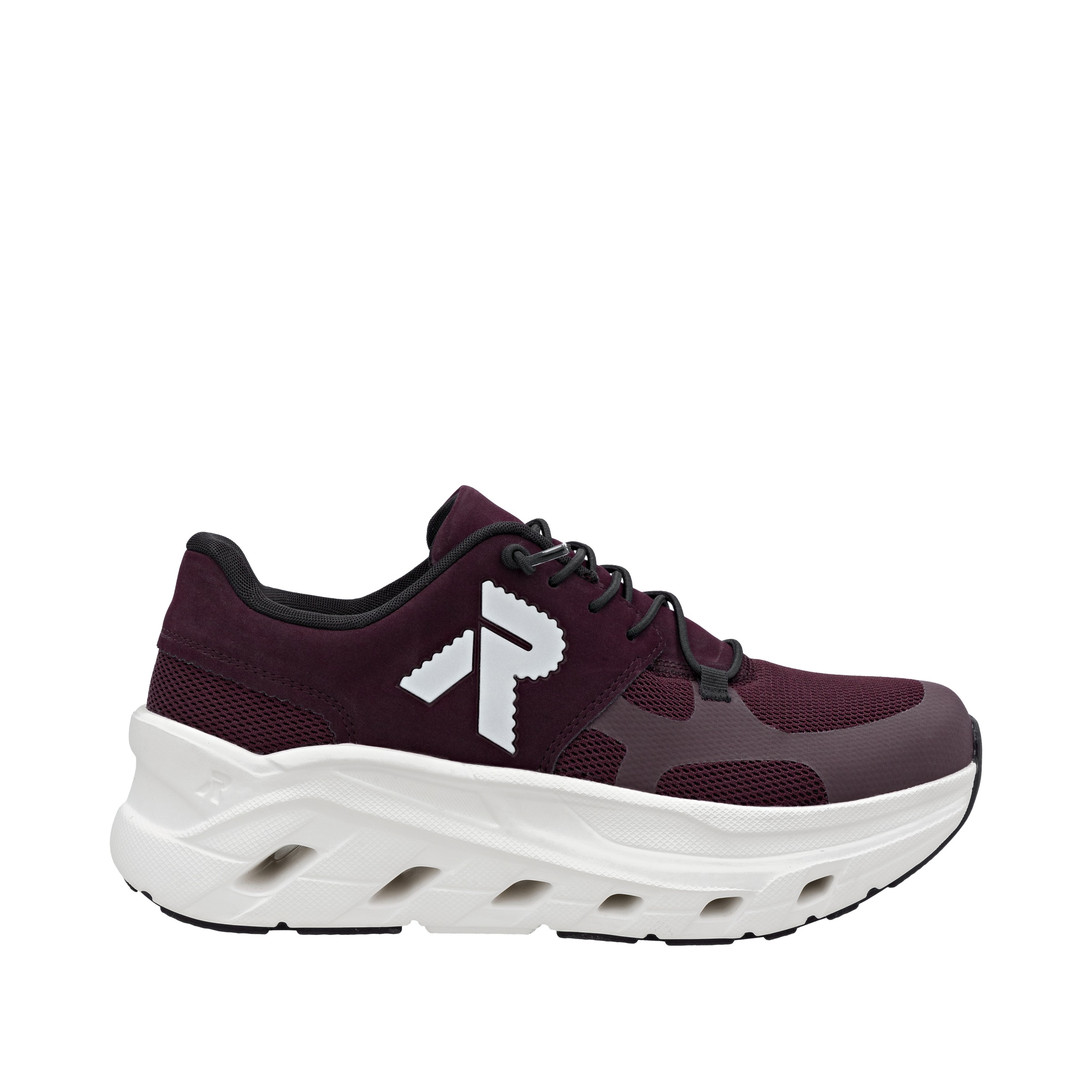 RIEKER Sport Plateausneaker, Slip-on Sneaker, Halbschuh, Freizeitsneaker mit MemoSoft-Innensohle