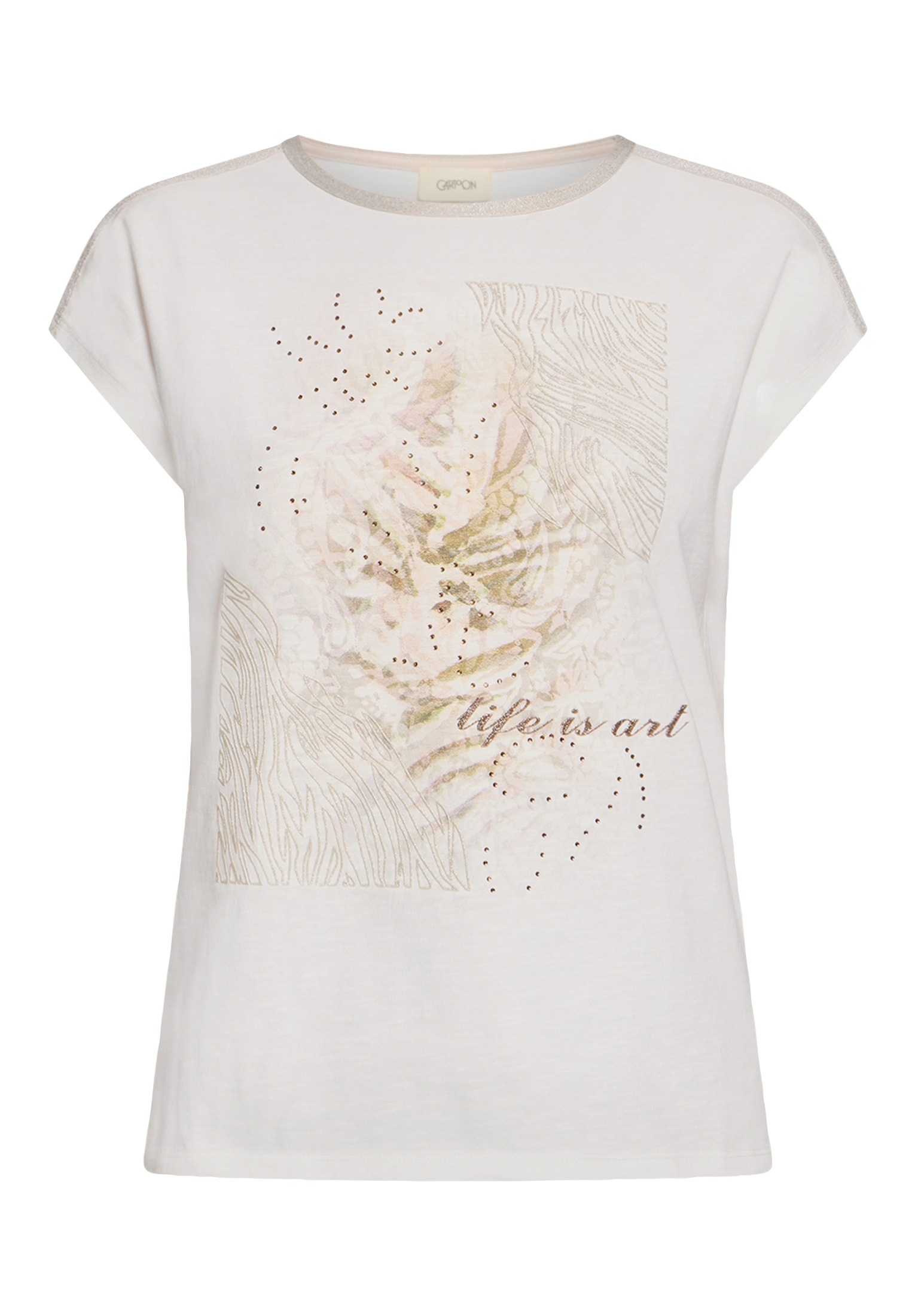 Cartoon Kurzarmshirt »Damen mit Placement« 1