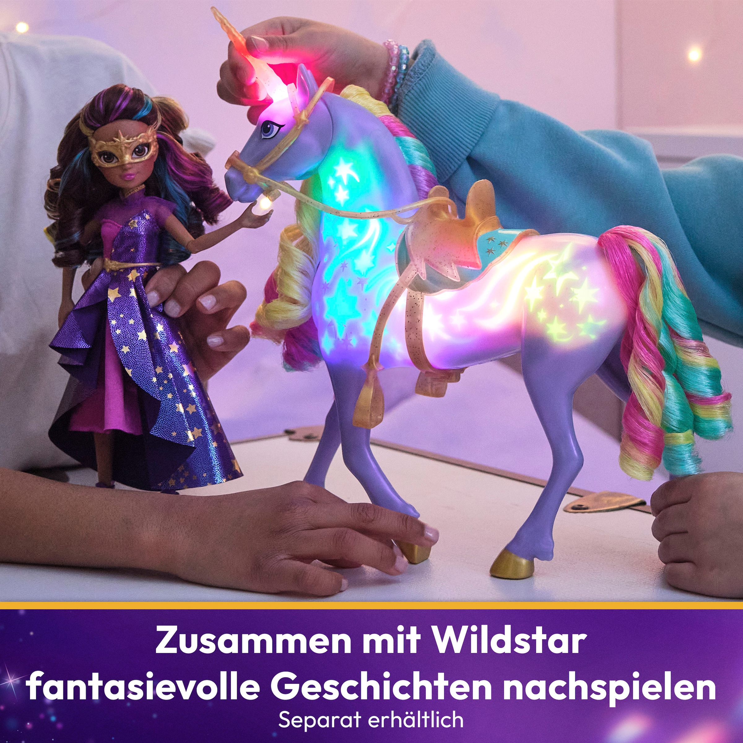 Spin Master Anziehpuppe »Unicorn Academy - Deluxe Fashion Doll - Sophia Masquerade«